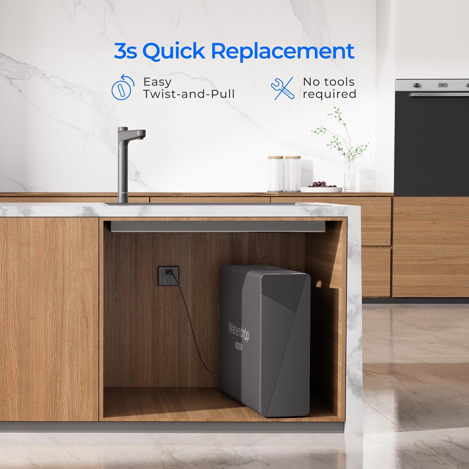 Filtre de rechange Waterdrop WD-F2 pour WD-X8 WD-X12 WD-X16