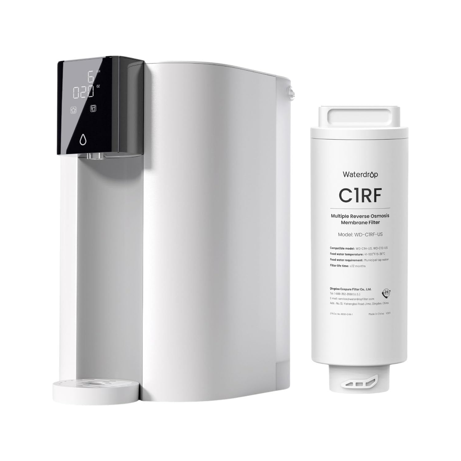 Waterdrop C1S Reverse Osmosis System Extra WD-C1RF Water Filter