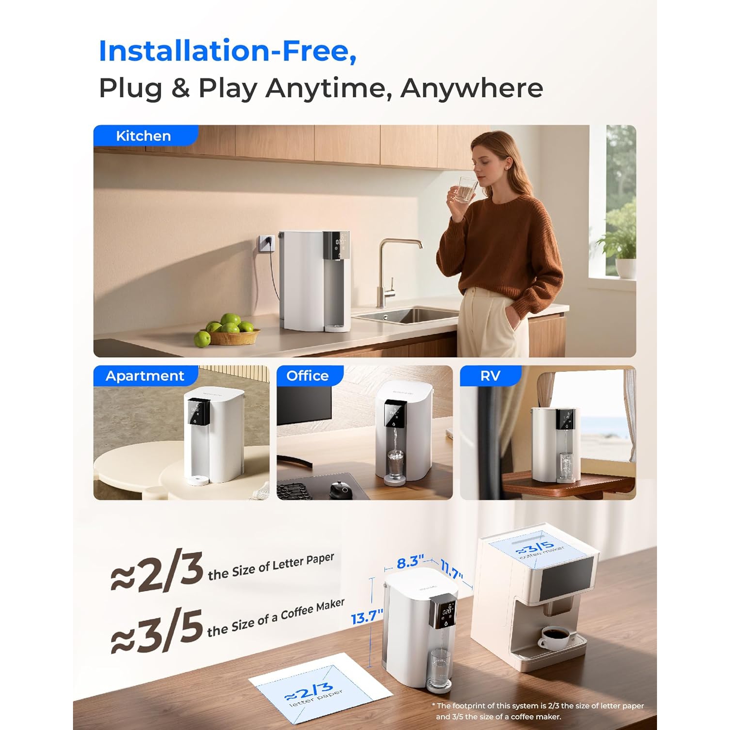 Waterdrop C1S Reverse Osmosis System Extra WD-C1RF Water Filter