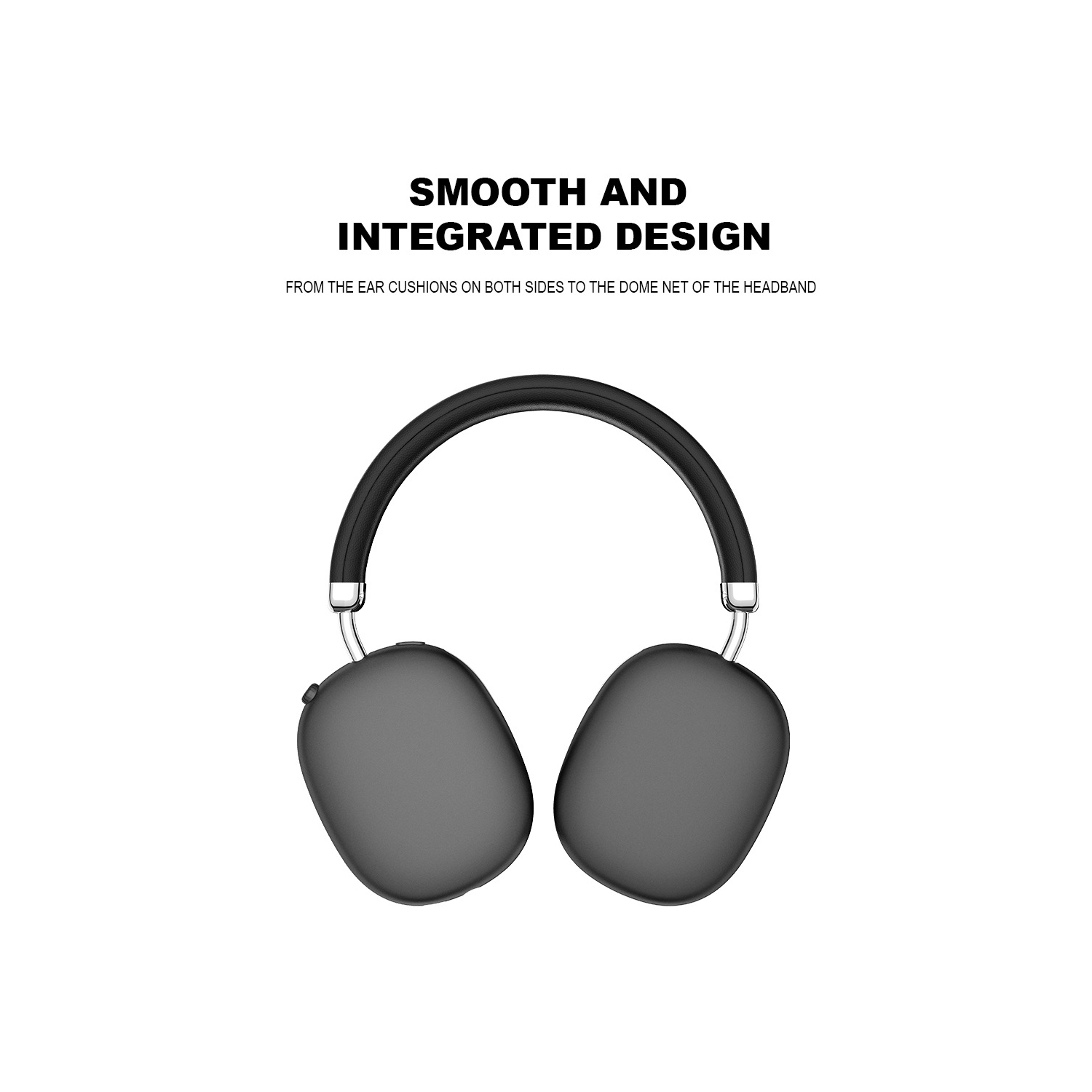 Active Noise Cancelling On-Ear Headphones with Bluetooth 5.3 Connectivity - 40mm Hi-Fi Drivers, Removable Magnetic Eartips, and Long Battery Life -