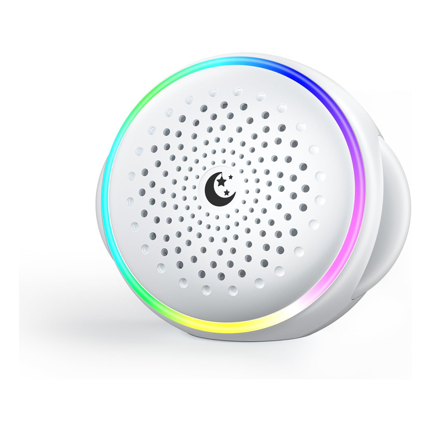 Machine à bruit blanc avec petit haut-parleur, Machine à bruit apaisant portative, 27 sons apaisants et veilleuse, Appareil apaisant pour le sommeil