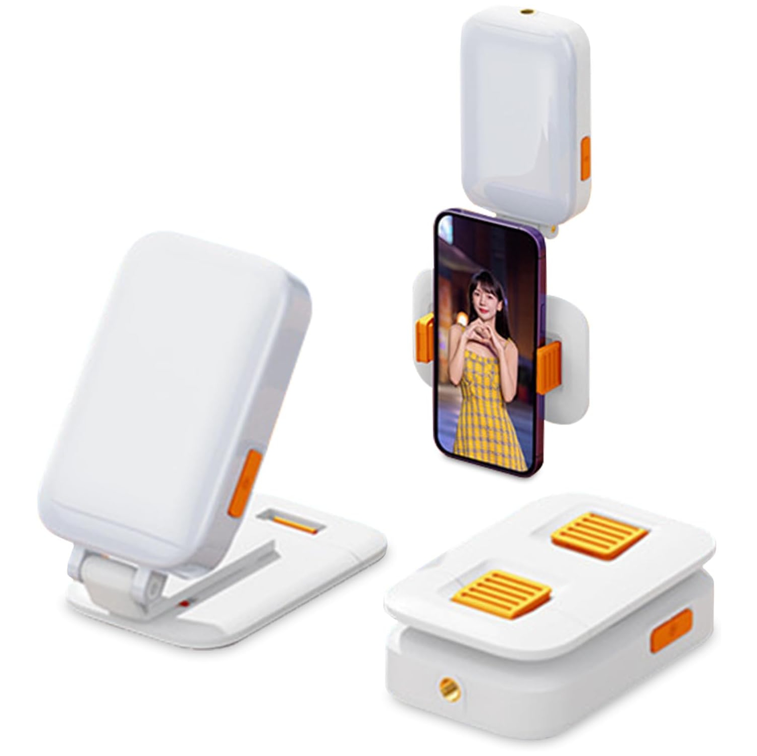 Appareil portatif USB pour téléphone portable lampe de maquillage vidéo, mini tablette de bureau LED lampe de téléphone mobile appareil photo de