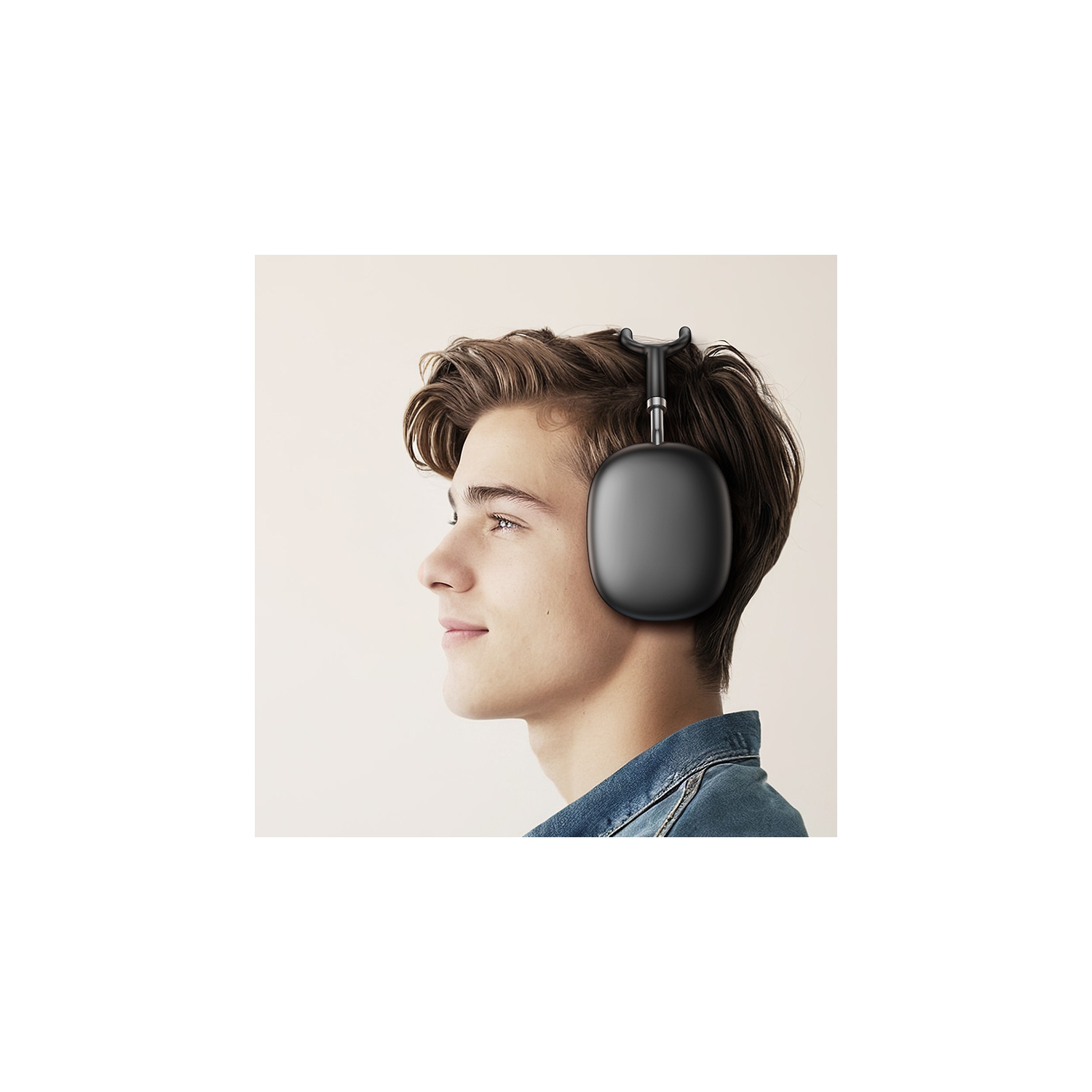 Écouteurs Bluetooth BO22 Plus de Borofone - Gris cosmique profond