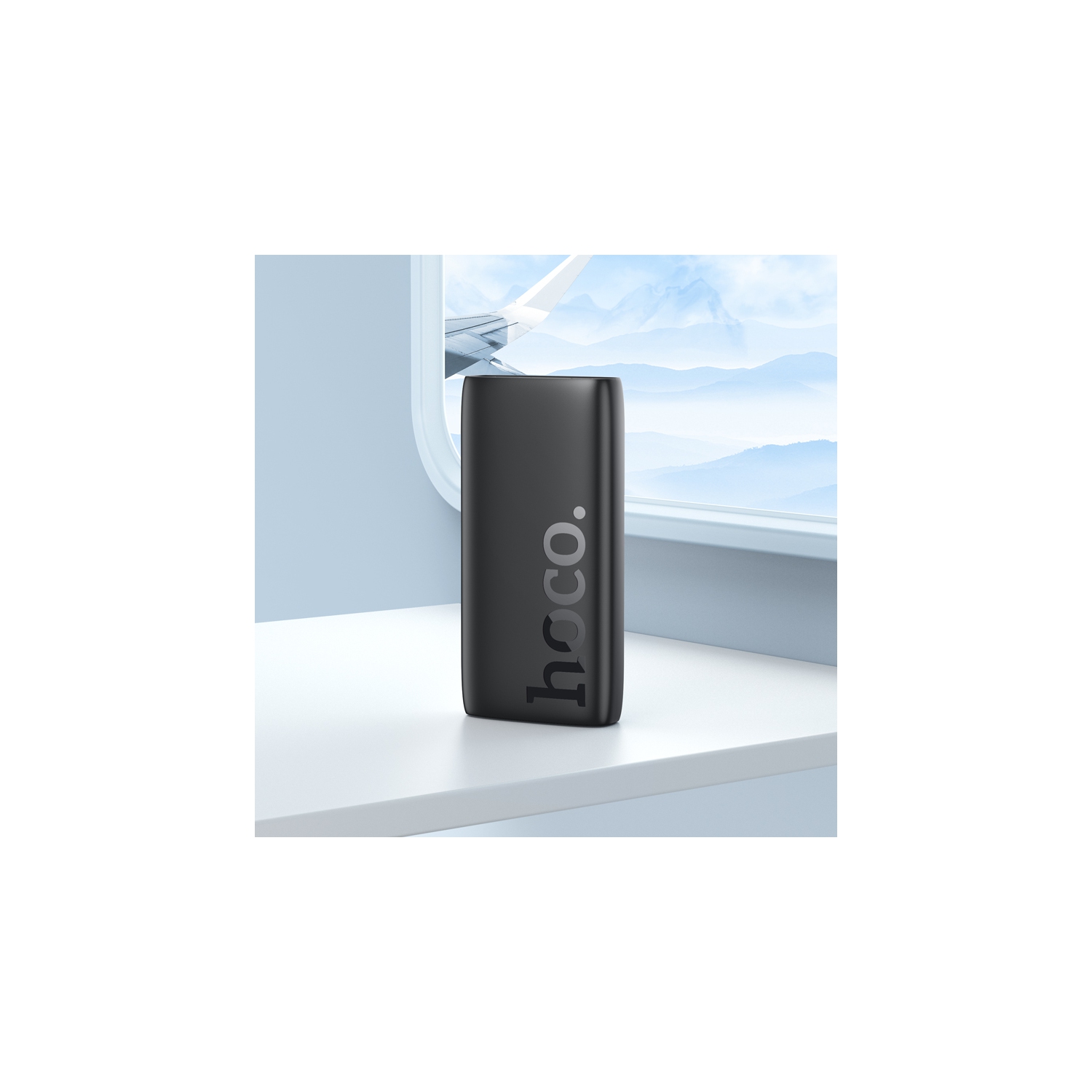 Chargeur portable entièrement compatible Respect 22,5&nbsp;W+20&nbsp;W de HOCO 122&nbsp;A - Noir