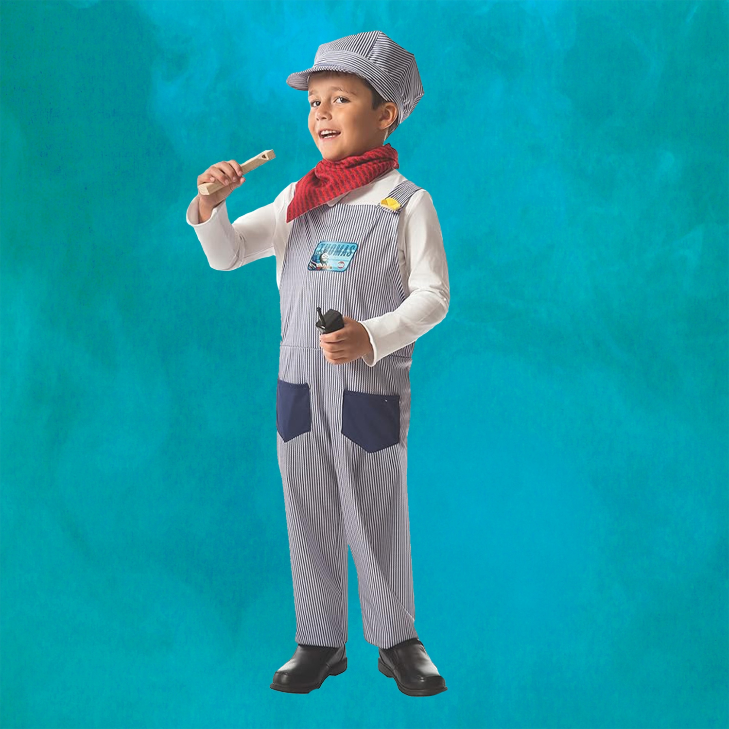 Costume d'Halloween Conductor Boys de Thomas et ses amis - Petit 4-6