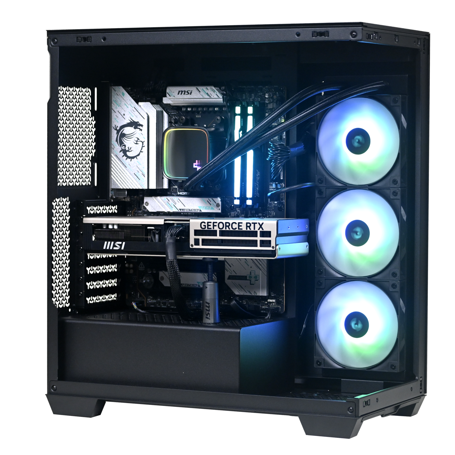 Stoneforged Paradis PC, Ryzen 7 9800X3D, RTX 5080 16GB, 32GB DDR5, 2 TB SSD M.2 NVMe, Windows 11 Home, Wifi+Bluetooth