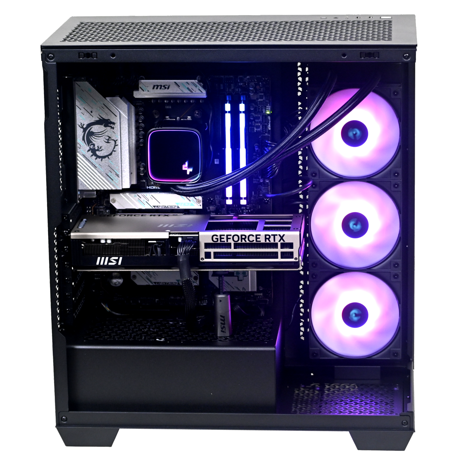 Stoneforged Paradis PC, Ryzen 7 9800X3D, RTX 5080 16GB, 32GB DDR5, 2 TB SSD M.2 NVMe, Windows 11 Home, Wifi+Bluetooth