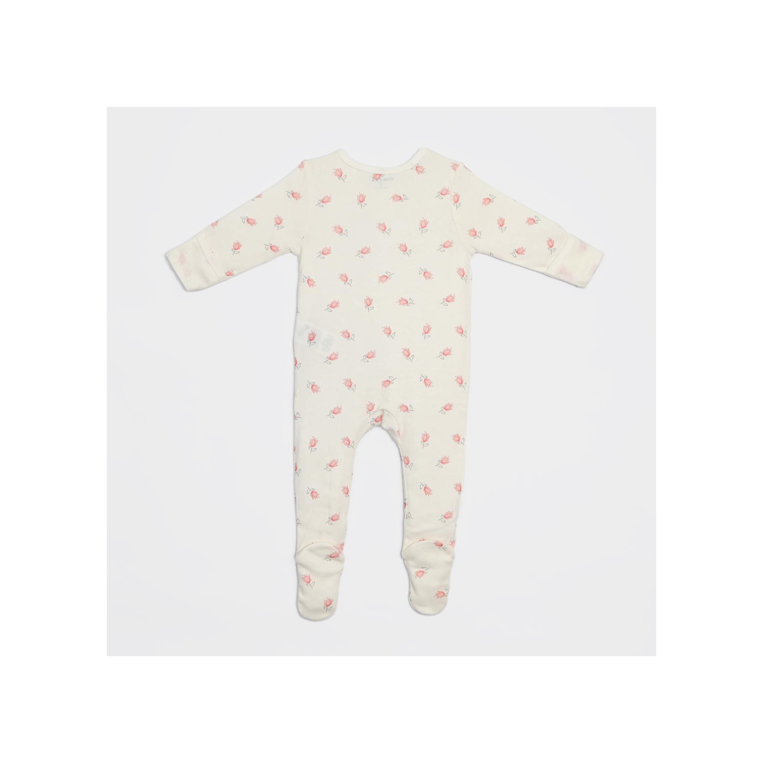 The Elk Baby Premium Organic Cotton Dog Play and Grow Rib Foot zippy