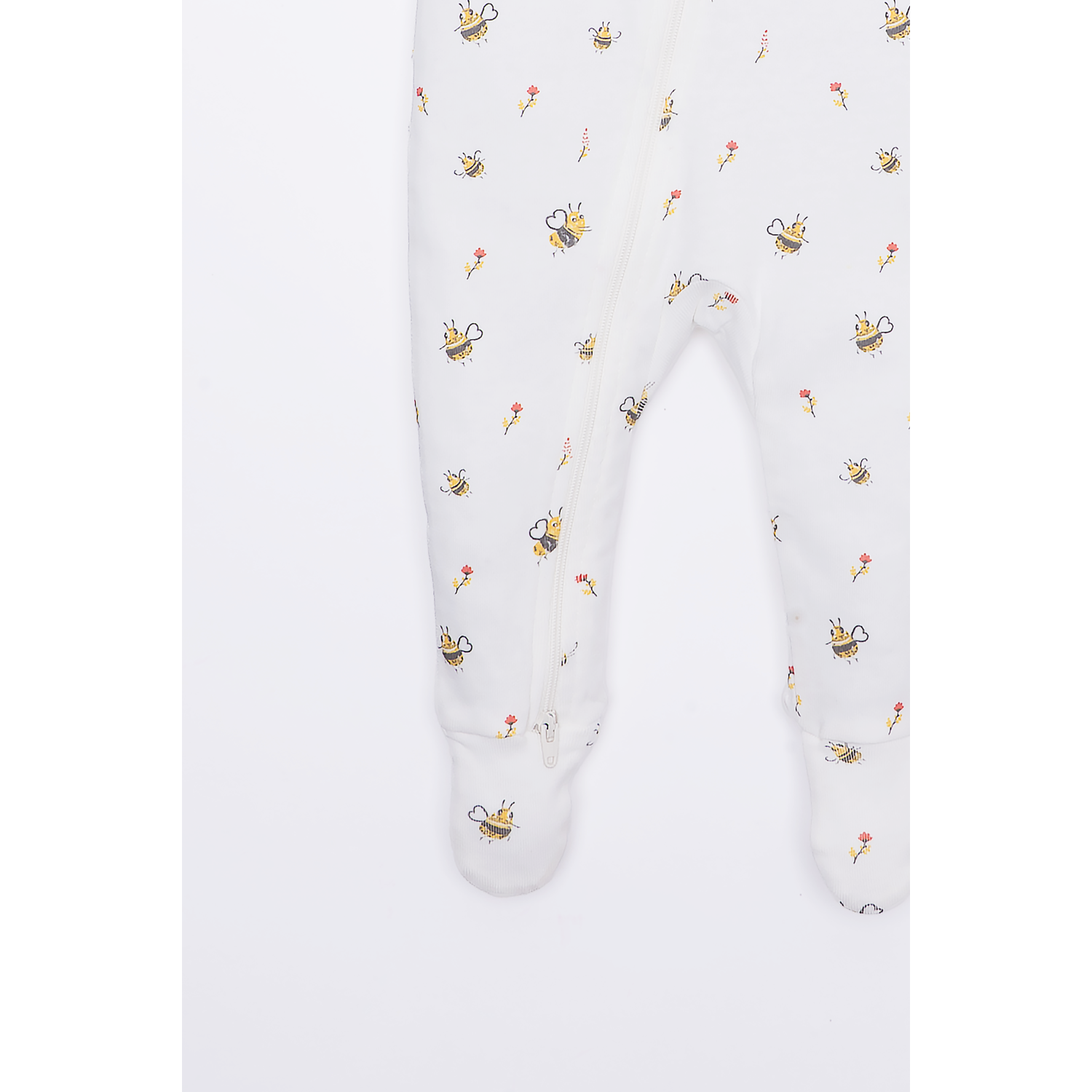 Le jouet de croissance Zippy en coton biologique à imprimé d'abeille de qualité supérieure d'Elk Baby