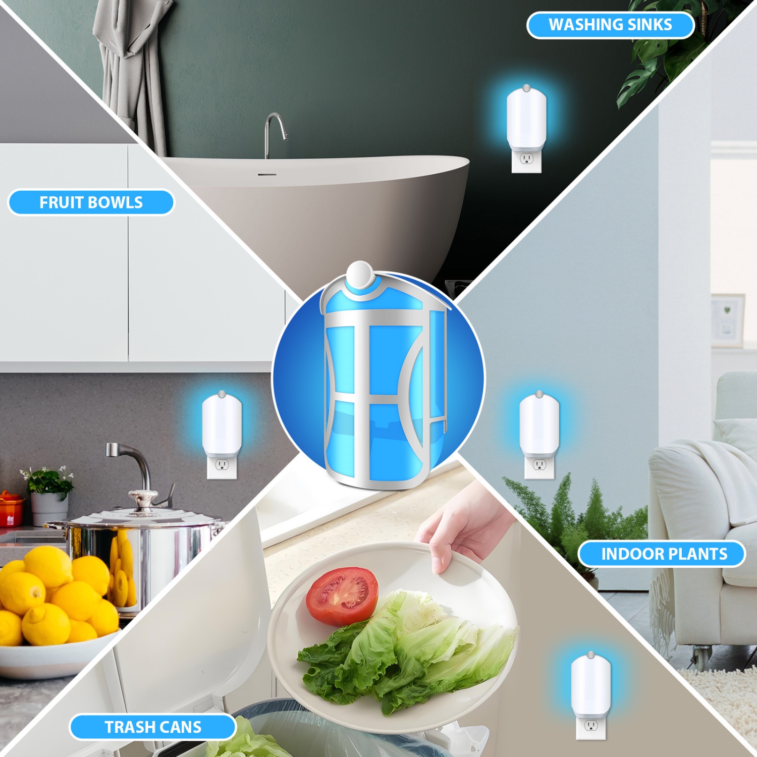 8 Pack Refill Cartridge Kit Compatible With M364 Refill Replacement Compatible With ZEVO M364 & Max, Easy to Replace