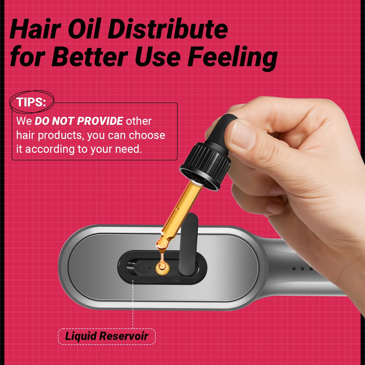 Peigne de croissance des cheveux - Red Light Therapy Electric Massage Peb Anti-Hair Loss Head Massage Brush pour Femme et Homme Soin du cuir chevelu