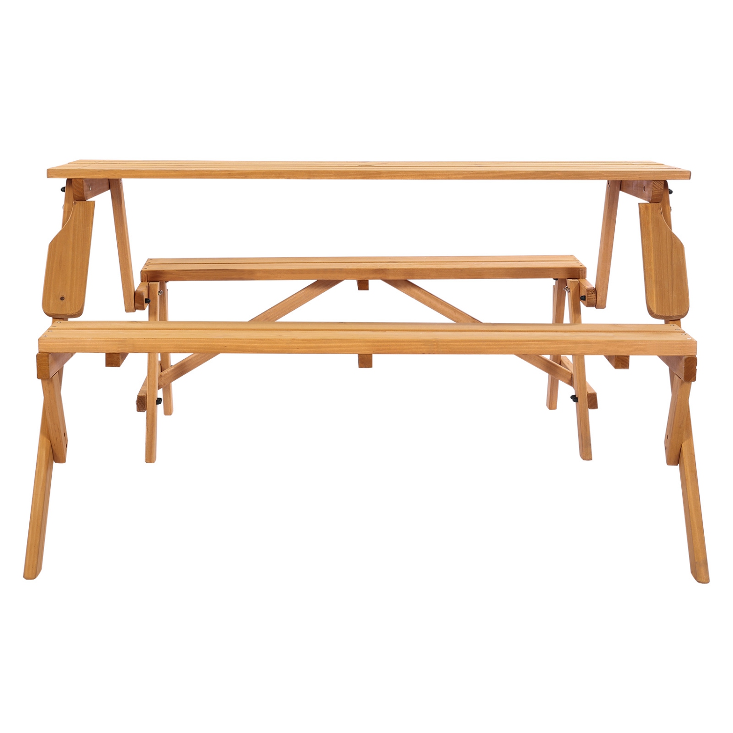 &nbsp;&nbsp;&nbsp;&nbsp;Table de pique-nique transformable 2-en-1 VEVOR,&nbsp;&nbsp;&nbsp;&nbsp;&nbsp;&nbsp;ensemble table et banc en