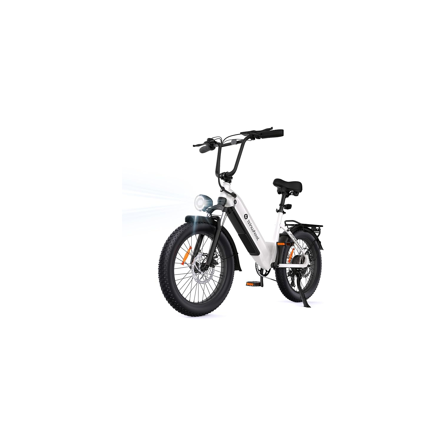 Vélo électrique U8 Pro d'isinwheel pour adultes - Blanc