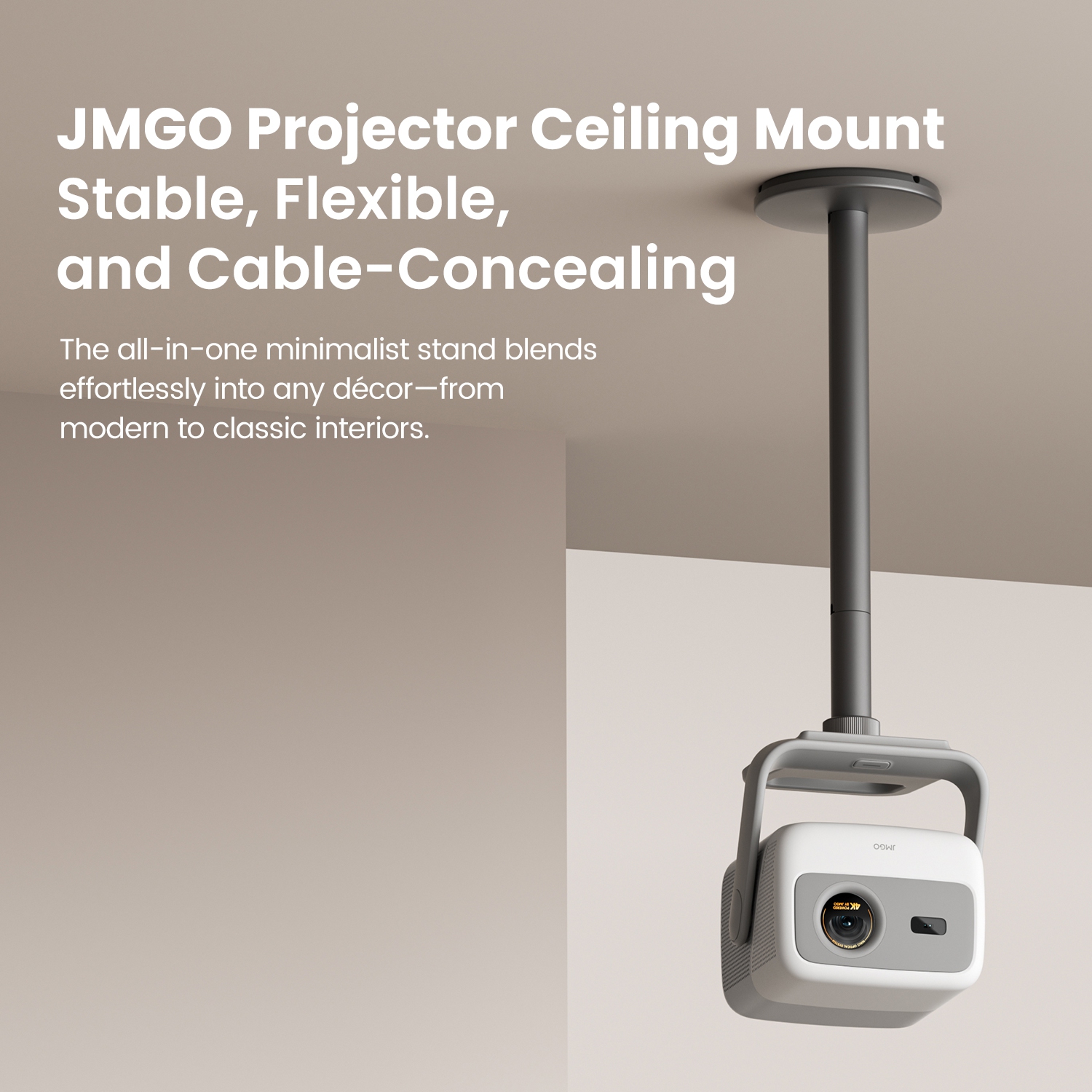 JMGO Ceiling Mount for projector bracket for N1S Ultimate/Infinity
