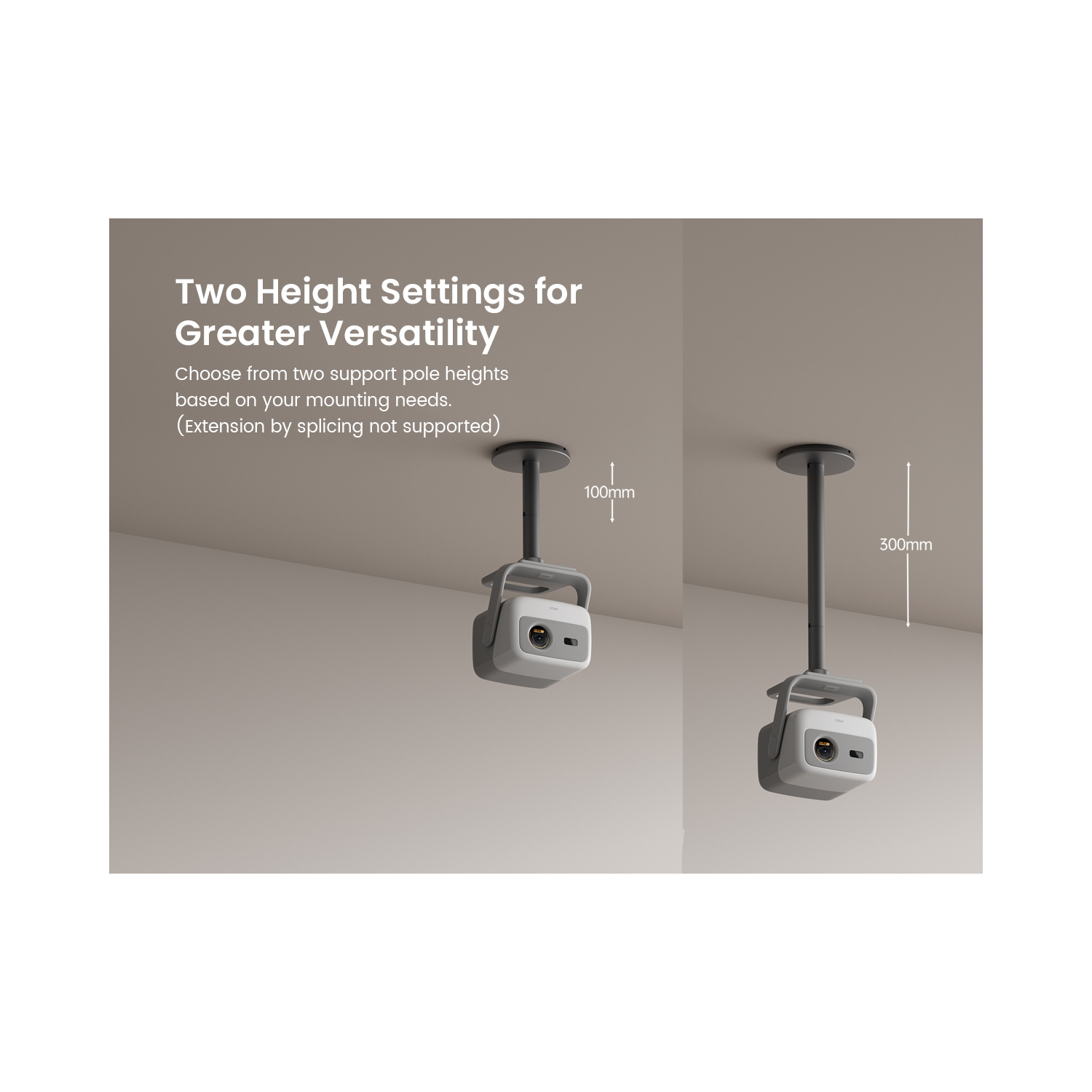 JMGO Ceiling Mount for projector bracket for N1S Ultimate/Infinity