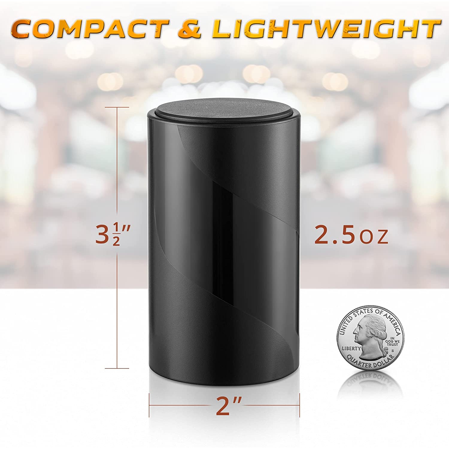 Push Down Bottle Opener, Automatic Beer Bottle Openers, Stainless Steel Instant-no-Cap Mover, Funny Kitchen Gadgets, Beer Bar Accessories Gifts for