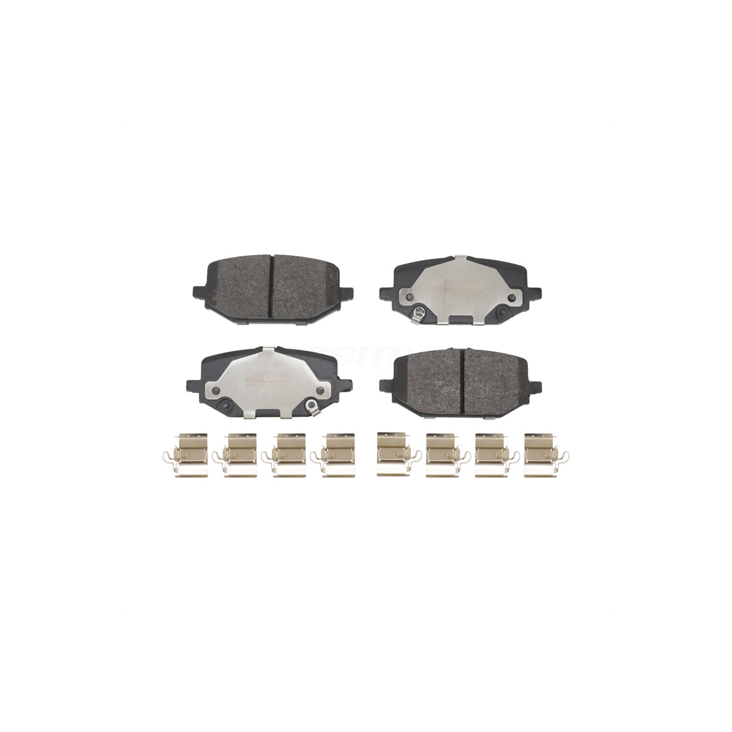 Rear Semi-Metallic Disc Brake Pads PPF-D2397 For Acura MDX Honda Pilot