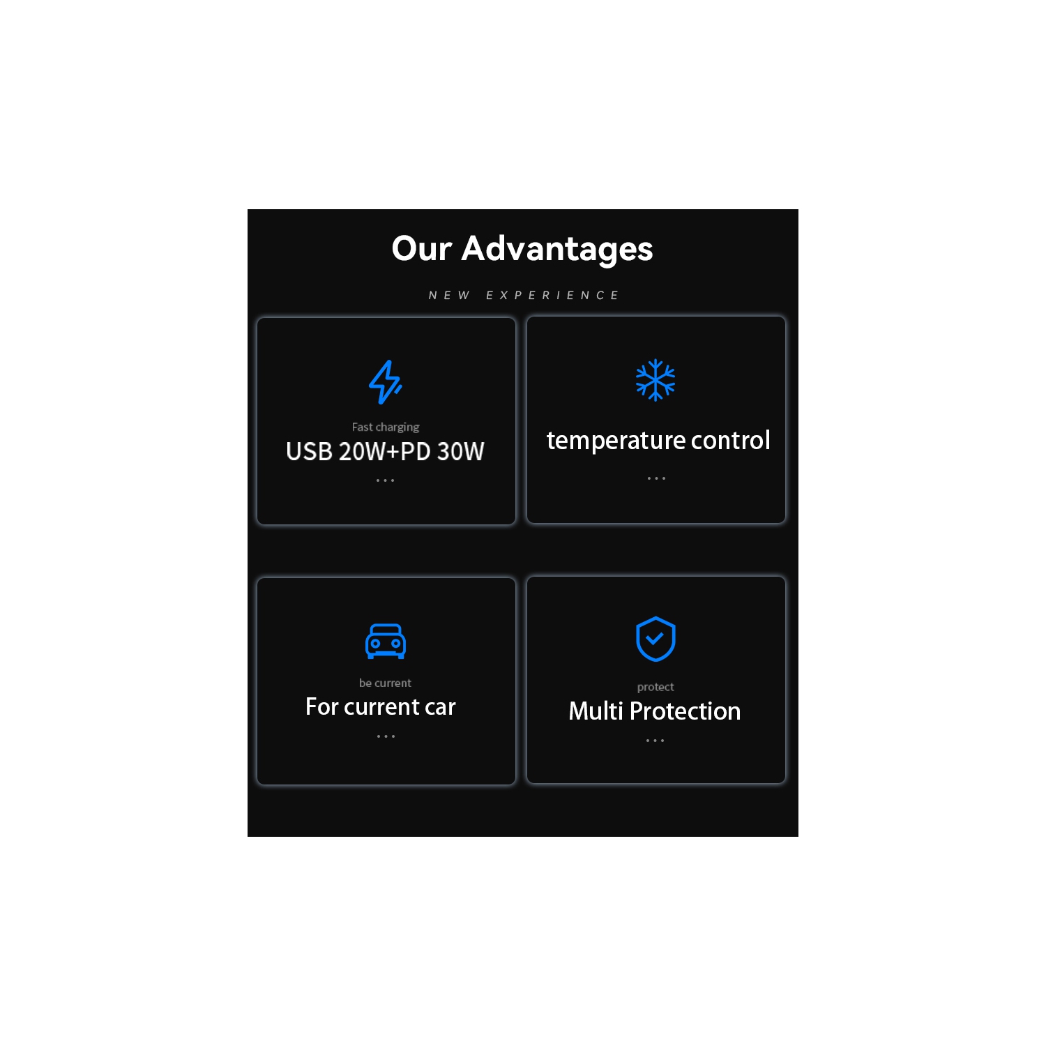 Chargeur pour l'auto à recharge rapide en alliage d'aluminium Yesido USB + TC 30&nbsp;W + USB20W Multi Protection 50&nbsp;W