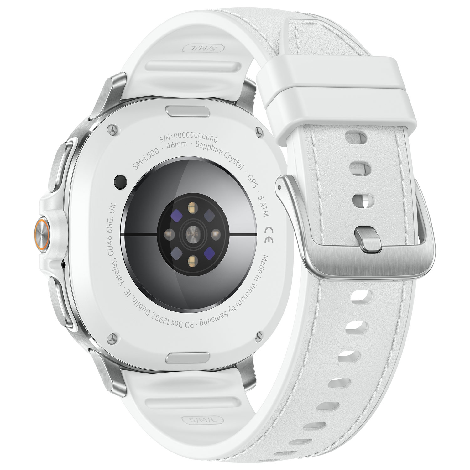 Boîte ouverte - Montre intelligente Bluetooth Galaxy Watch8 Classic 46&nbsp;mm de Samsung - Blanc