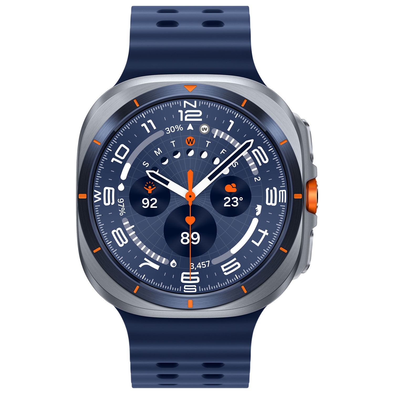 Refurbished - Samsung Galaxy Ultra 47mm LTE Smartwatch - 2025 - Titanium Blue