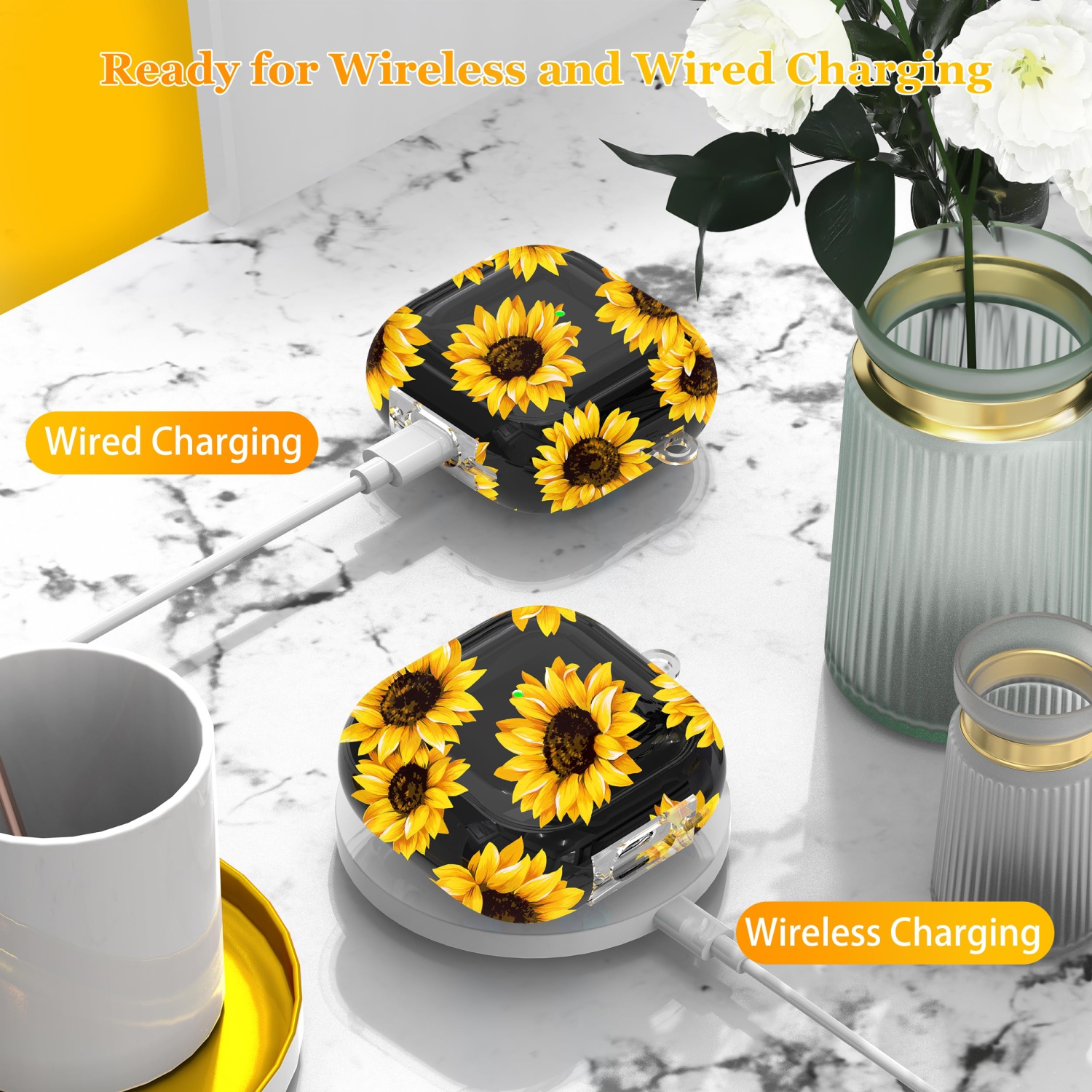 for AirPods 4th Generation Case Cover 2024, Military-Grade Shockproof, Soft TPU Highly Transparent Anti-Yellowing for AirPods 4 Case with Cleaning