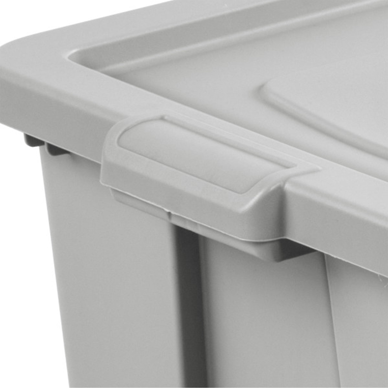 Sterilite Tuff1 30 Gallon Plastic Storage Tote Container Bin with Lid
