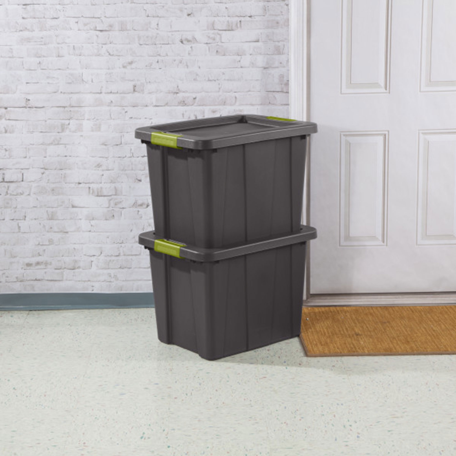 Sterilite Tuff1 Latching 18 Gallon Plastic Storage Container & Lid