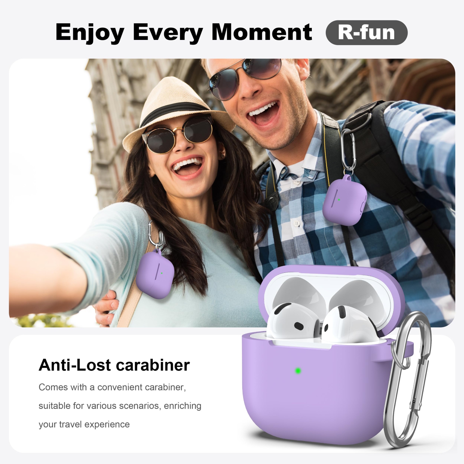 for Airpods 4th Generation Case Cover with Cleaner Kit, Soft Silicone Casewith Keychain, Full Protective Case for,Compatible with Apple Latest