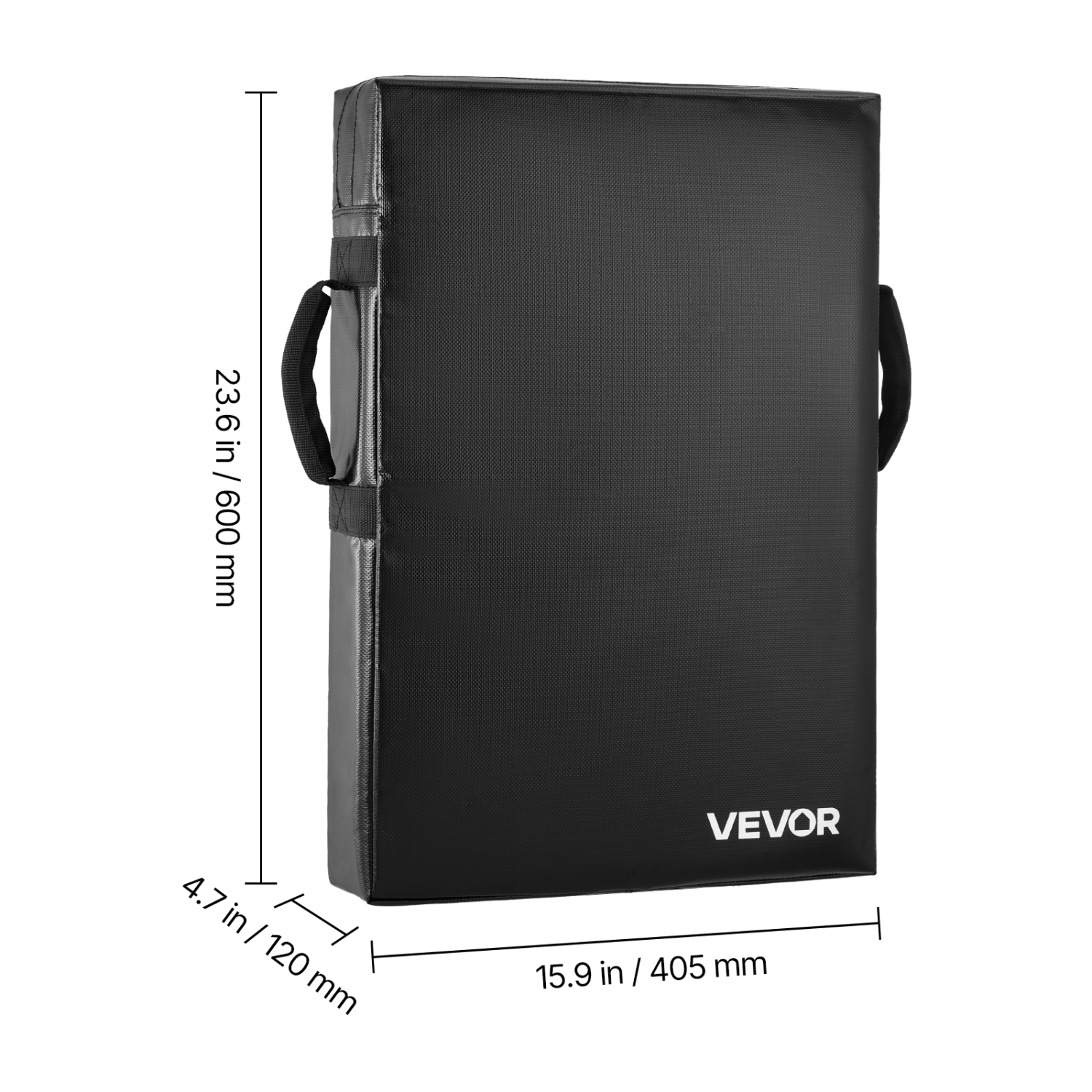 VEVOR 24x16 en Dummy de blocage de football, coussinets de blocage, protège-pieds avec poignées, éponge haute densité Tackle Dummies, équipement