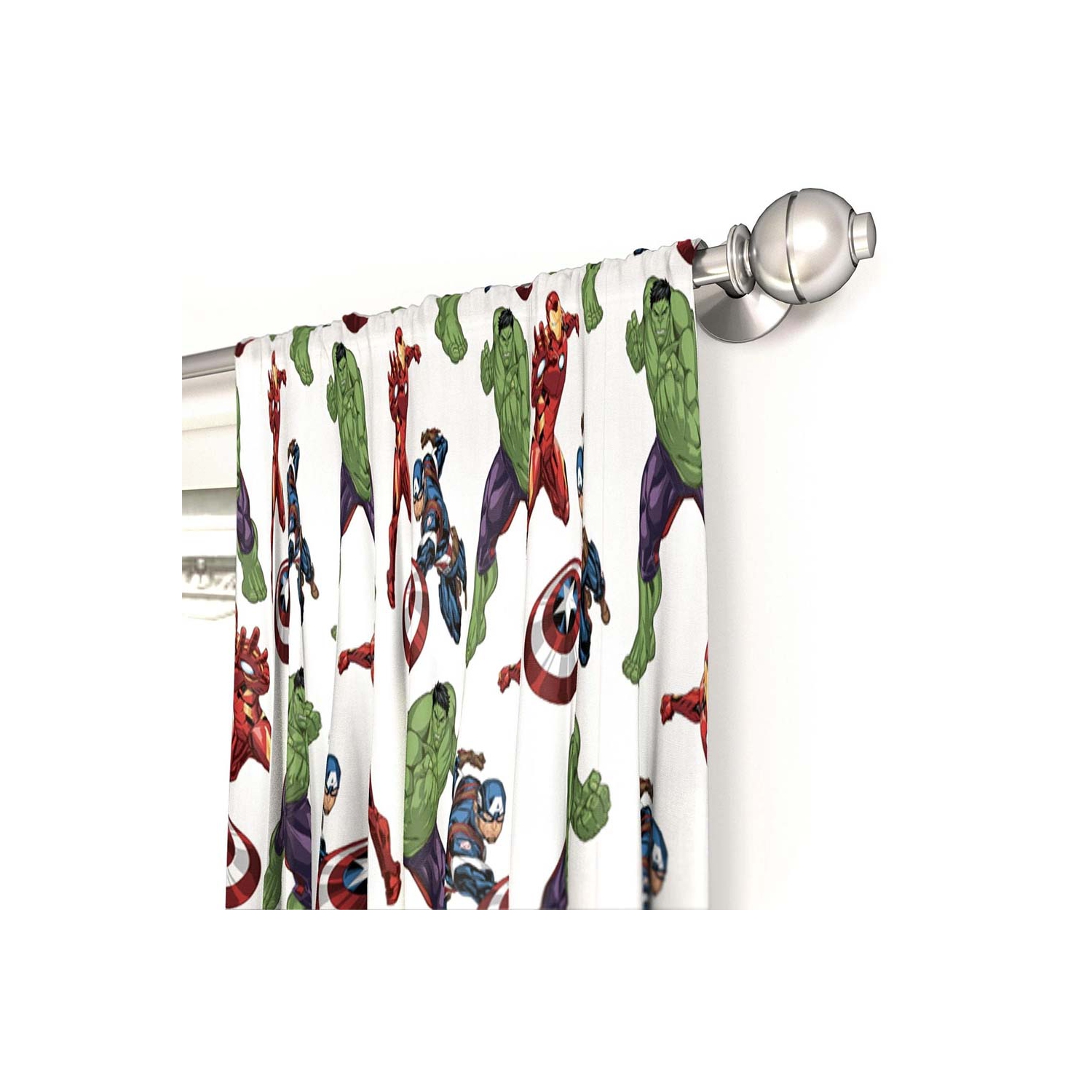 Panneaux de fenêtre obscurcissants Avengers pour enfants, ensemble de 2