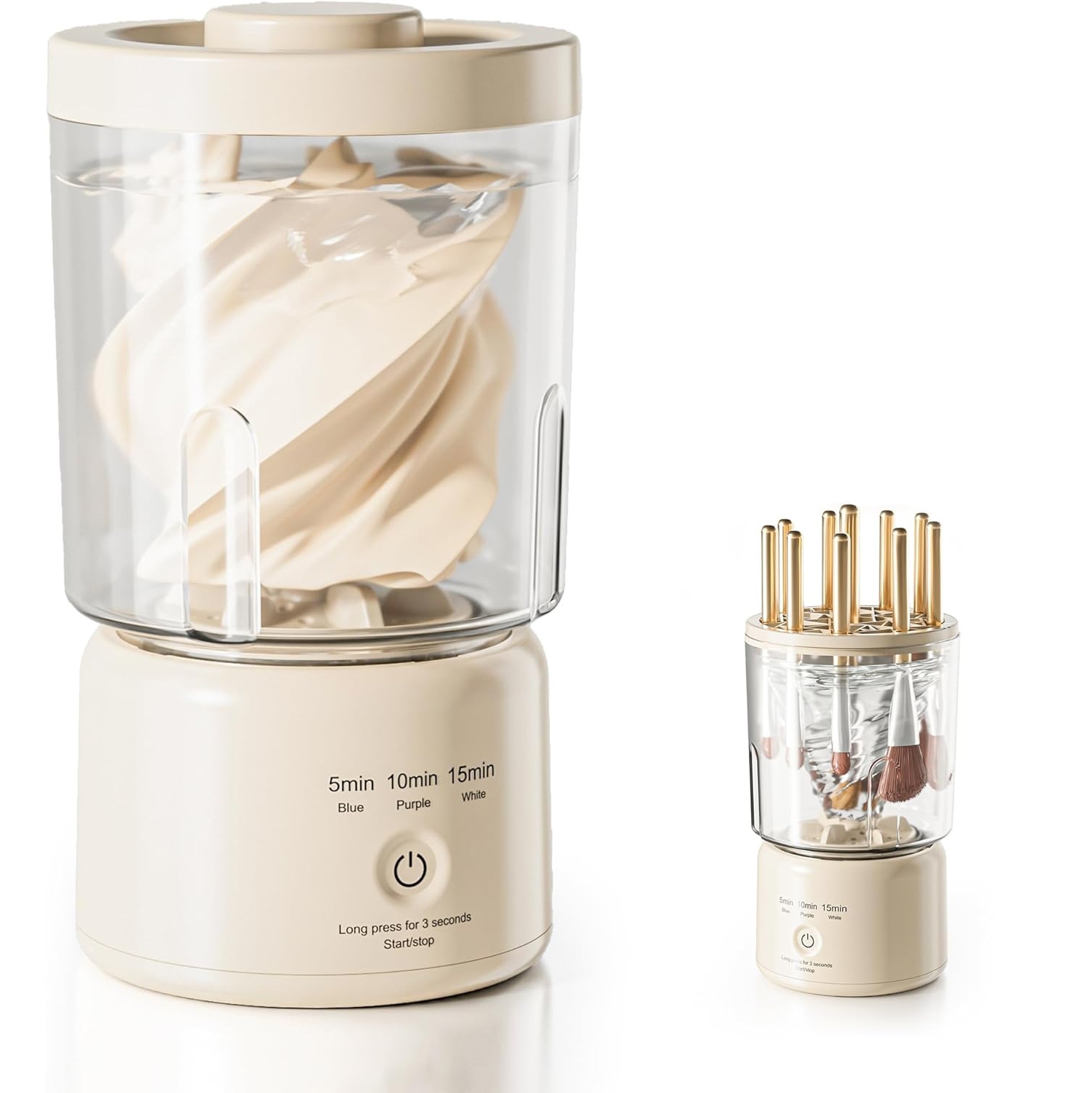 Portable Mini Washing Machine,Washing Machine Small Clothes Washer Makeup Brush Cleaner Machine,Underwear Washer for Home, Hotel RV Travel Camping