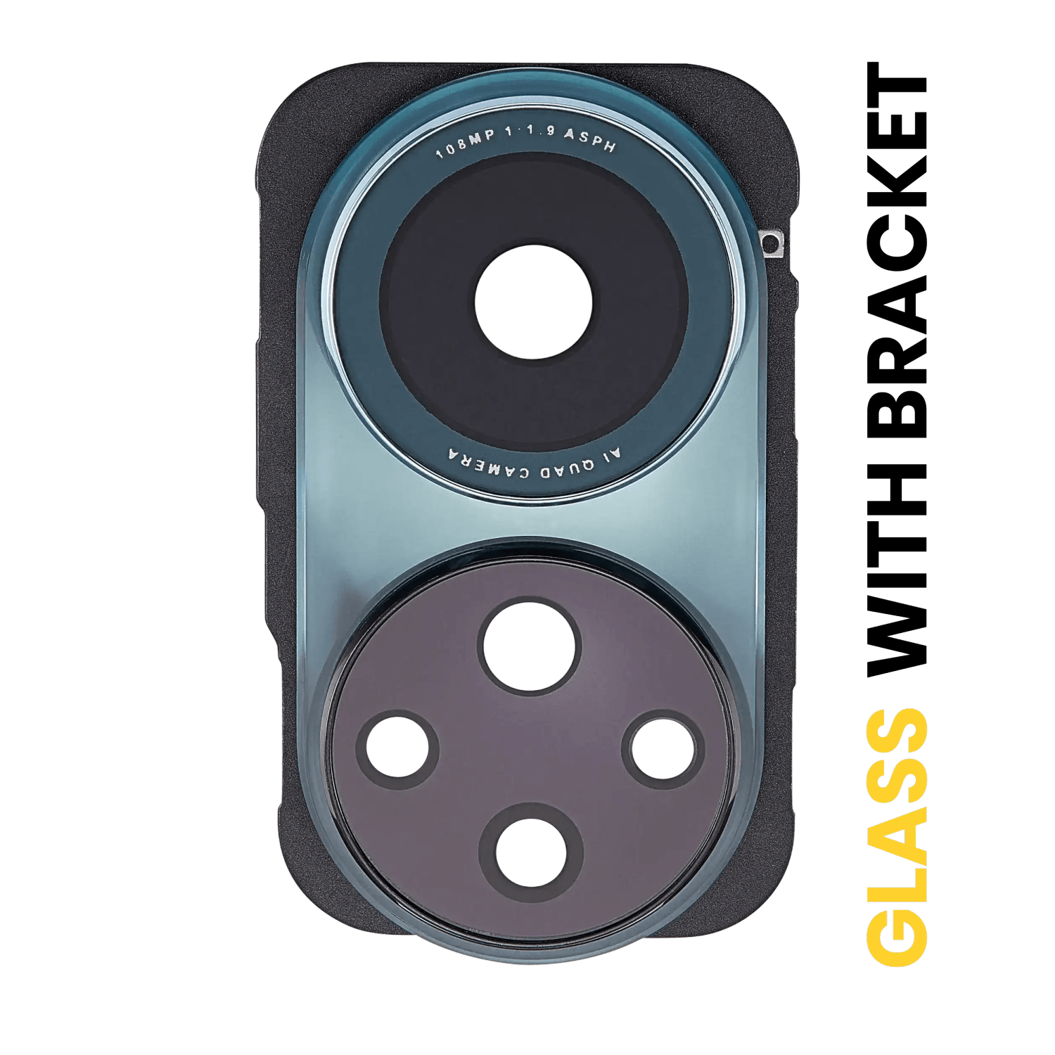 Objectif de remplacement pour caméra arrière avec support compatible For Honor 50