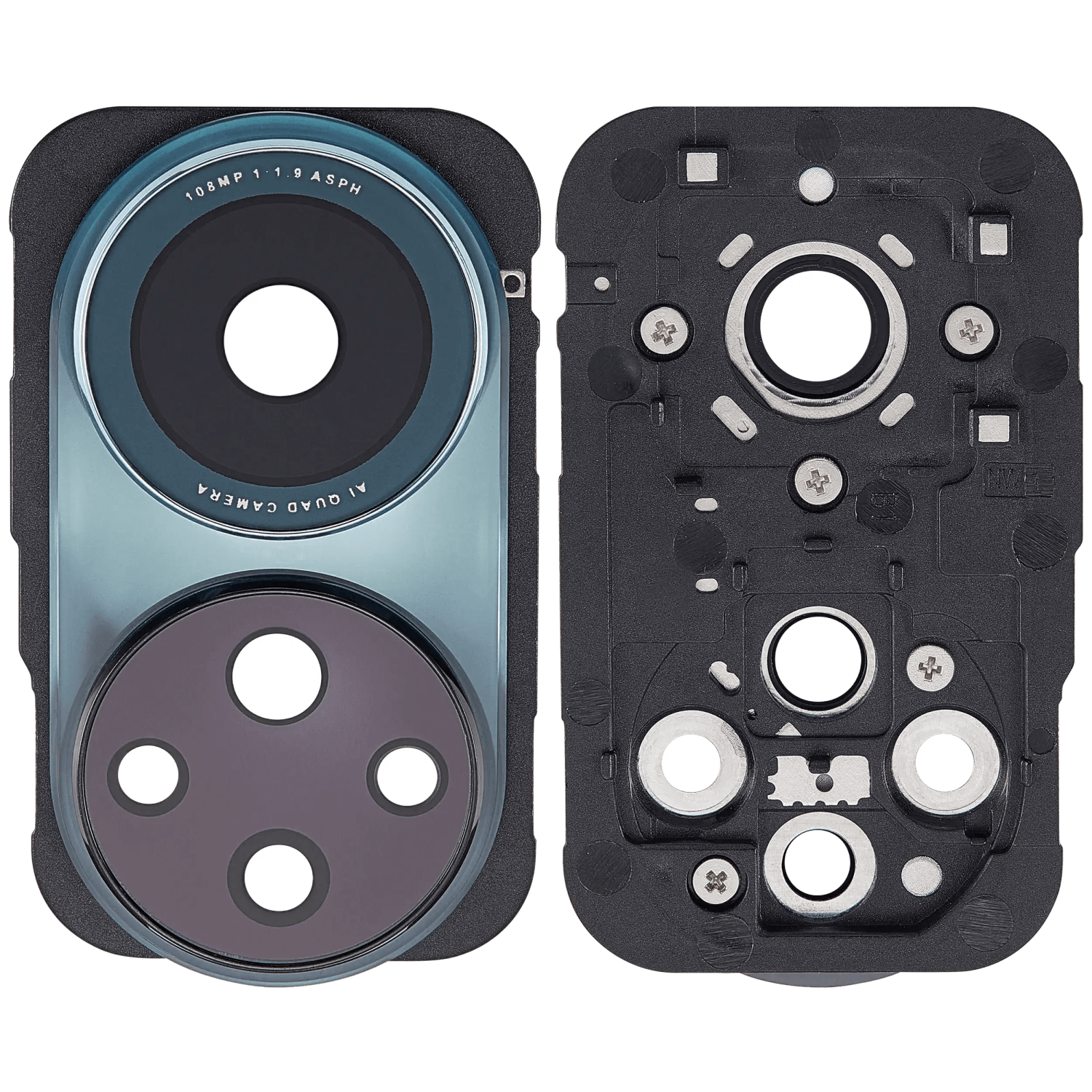 Objectif de remplacement pour caméra arrière avec support compatible For Honor 50