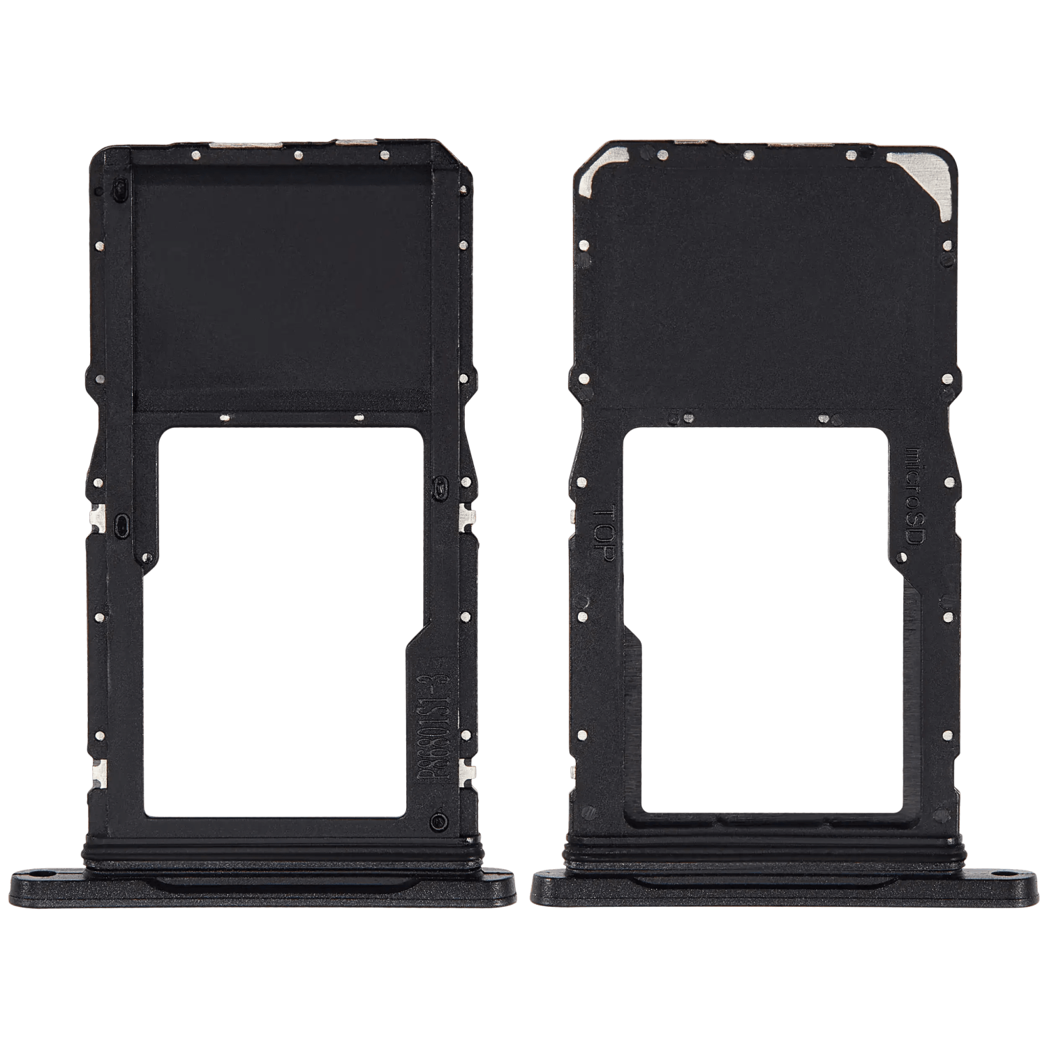 Plateau de carte SIM microSD de remplacement compatible avec Samsung Galaxy Tab A9 Plus (Graphite)