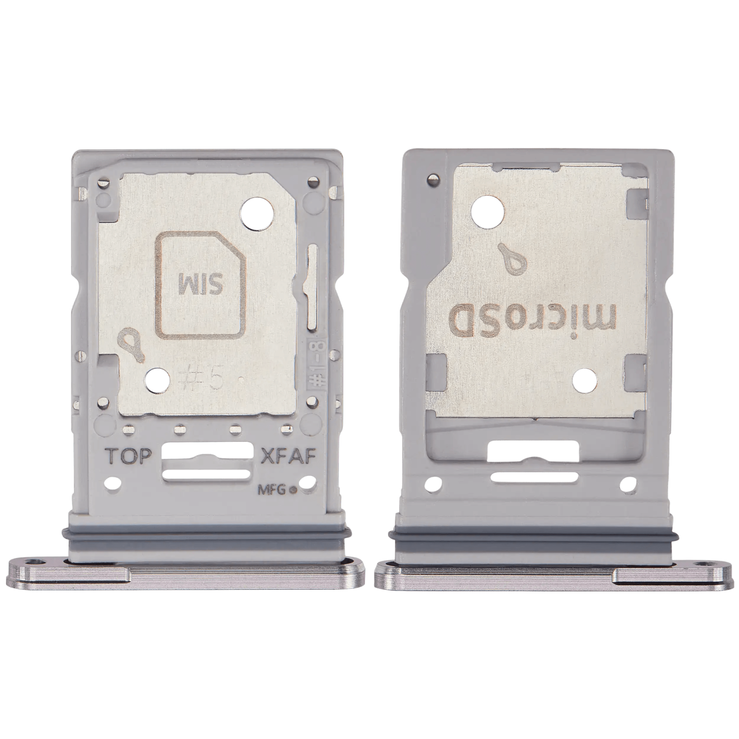 Replacement Dual Sim Card Tray Compatible For Samsung Galaxy Tab S9 FE Plus (2023) (Lavender)