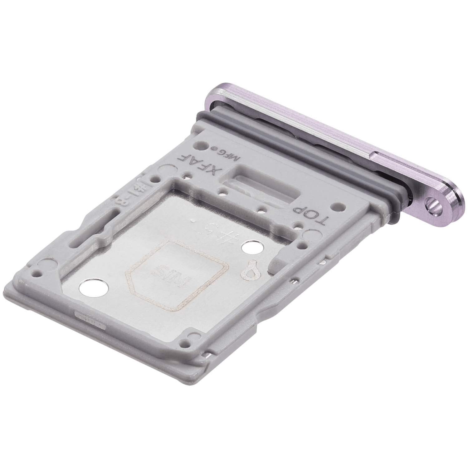 Replacement Dual Sim Card Tray Compatible For Samsung Galaxy Tab S9 FE Plus (2023) (Lavender)