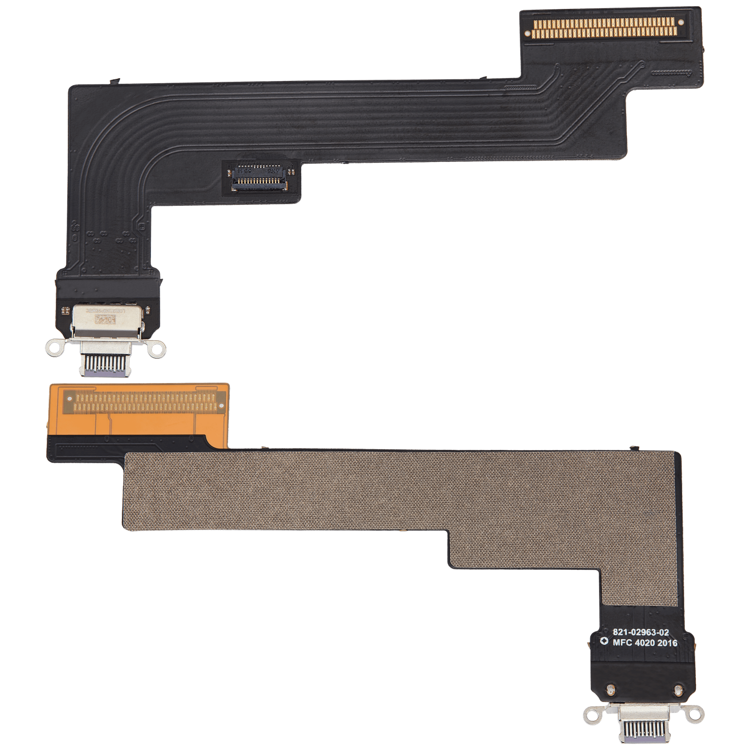 Replacement Charging Port Flex Cable Compatible For iPad Air 5 (Aftermarket Plus) (Purple)