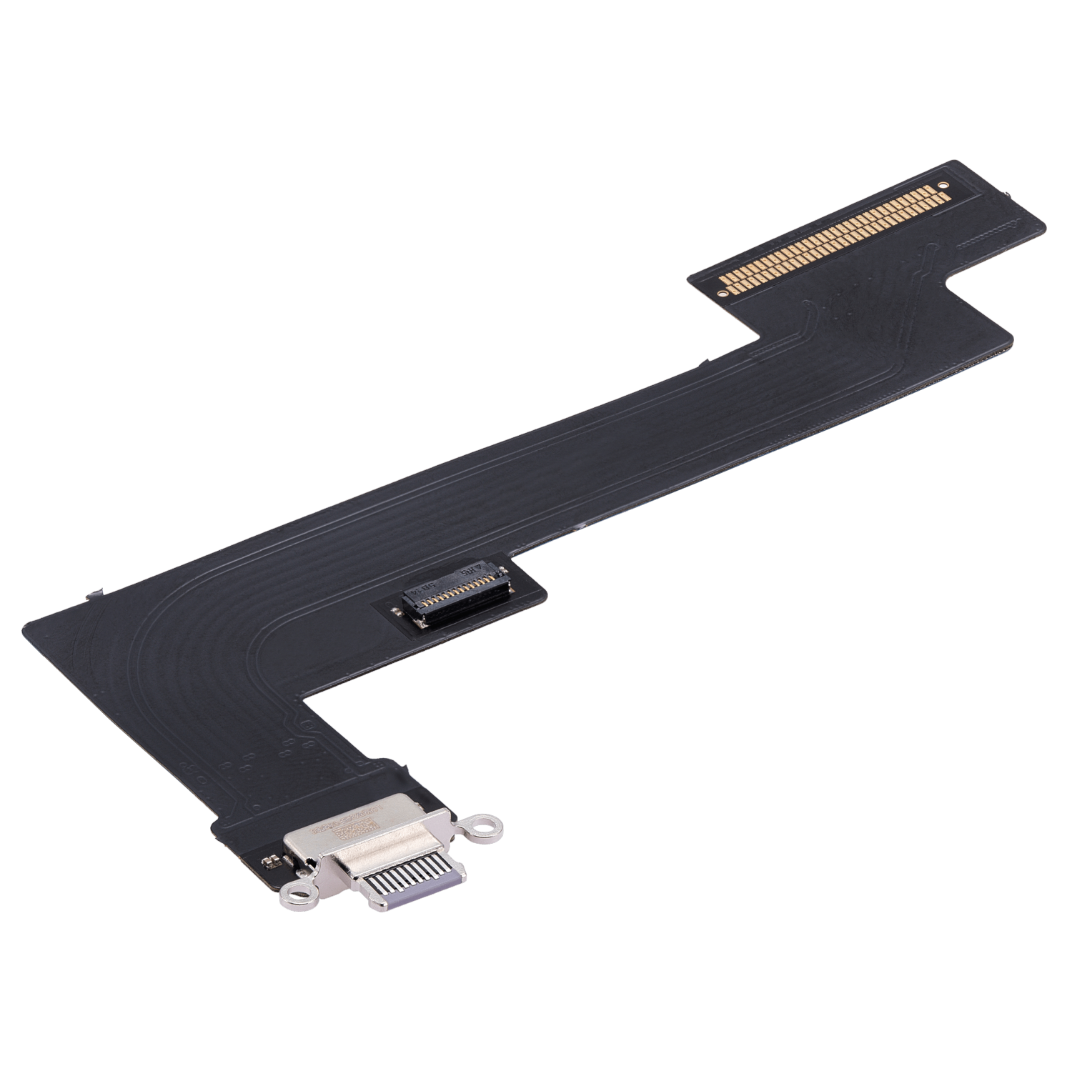 Replacement Charging Port Flex Cable Compatible For iPad Air 5 (Aftermarket Plus) (Purple)