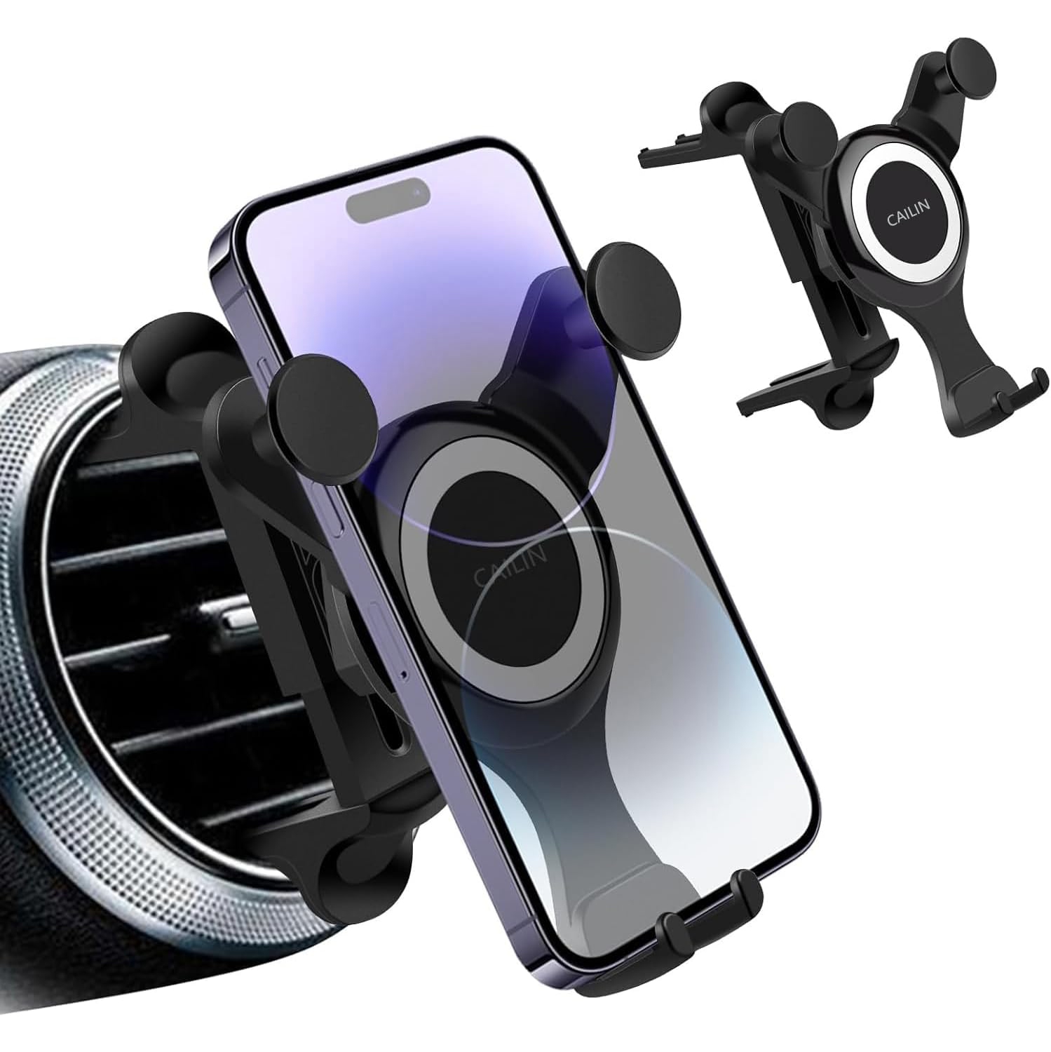 Car Phone Holder Mount Compatible with Mercedes Benz C-Class, E-Class,S-Class,B-Class,A-Class, GLC/GLE/GLS/GLB/GLA-Class 2016-2024 & Mini Cooper,