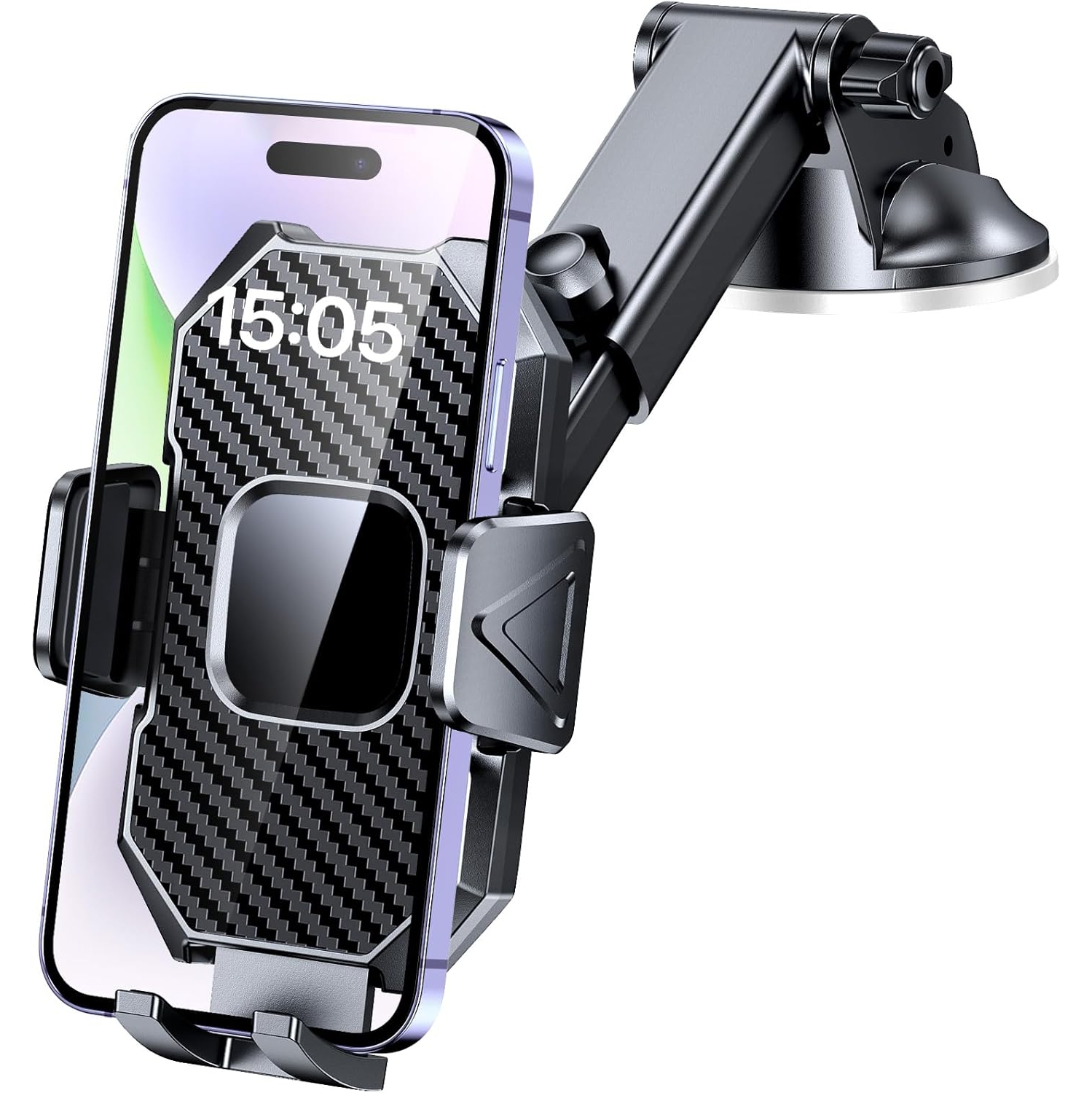 Universal Phone Holder for Car Support Cellulaire Auto Cell Phone Holder Mount Compatible with All 4-7'' Cellphones