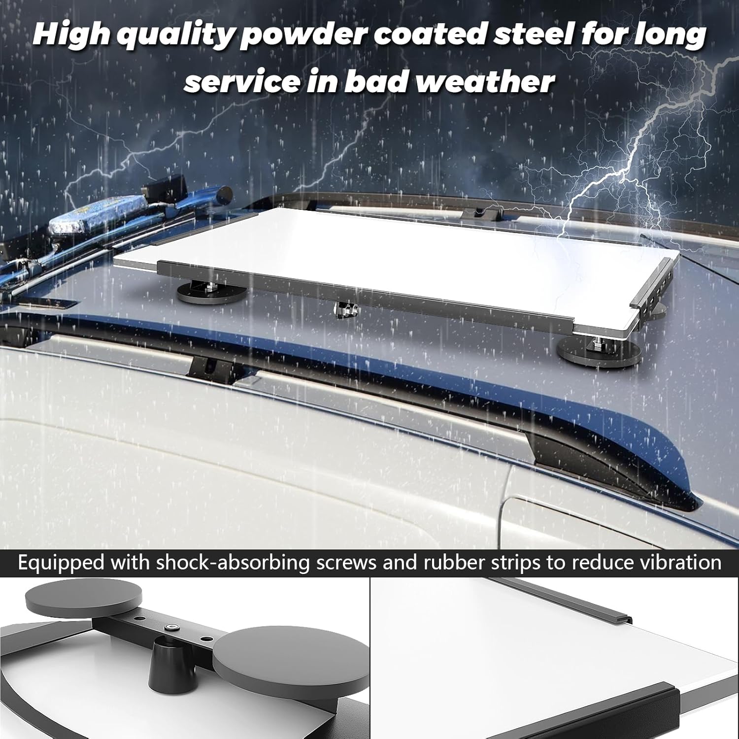 Y Starlink Gen 3 Flat Mount Kit, Starlink Standard Dish Magnetic Quick Release Roof Mount Kit for RV, Vans, Boat, Overlanding