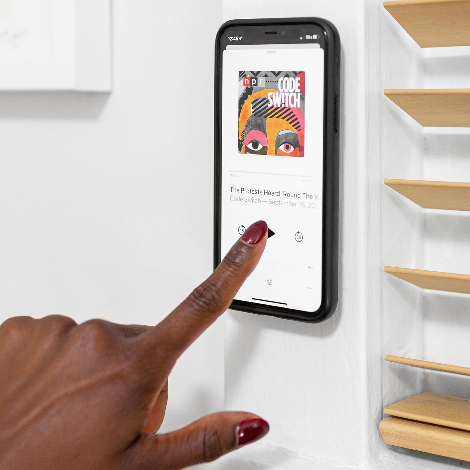 Peak Design Mobile Wall Mount - Charcoal