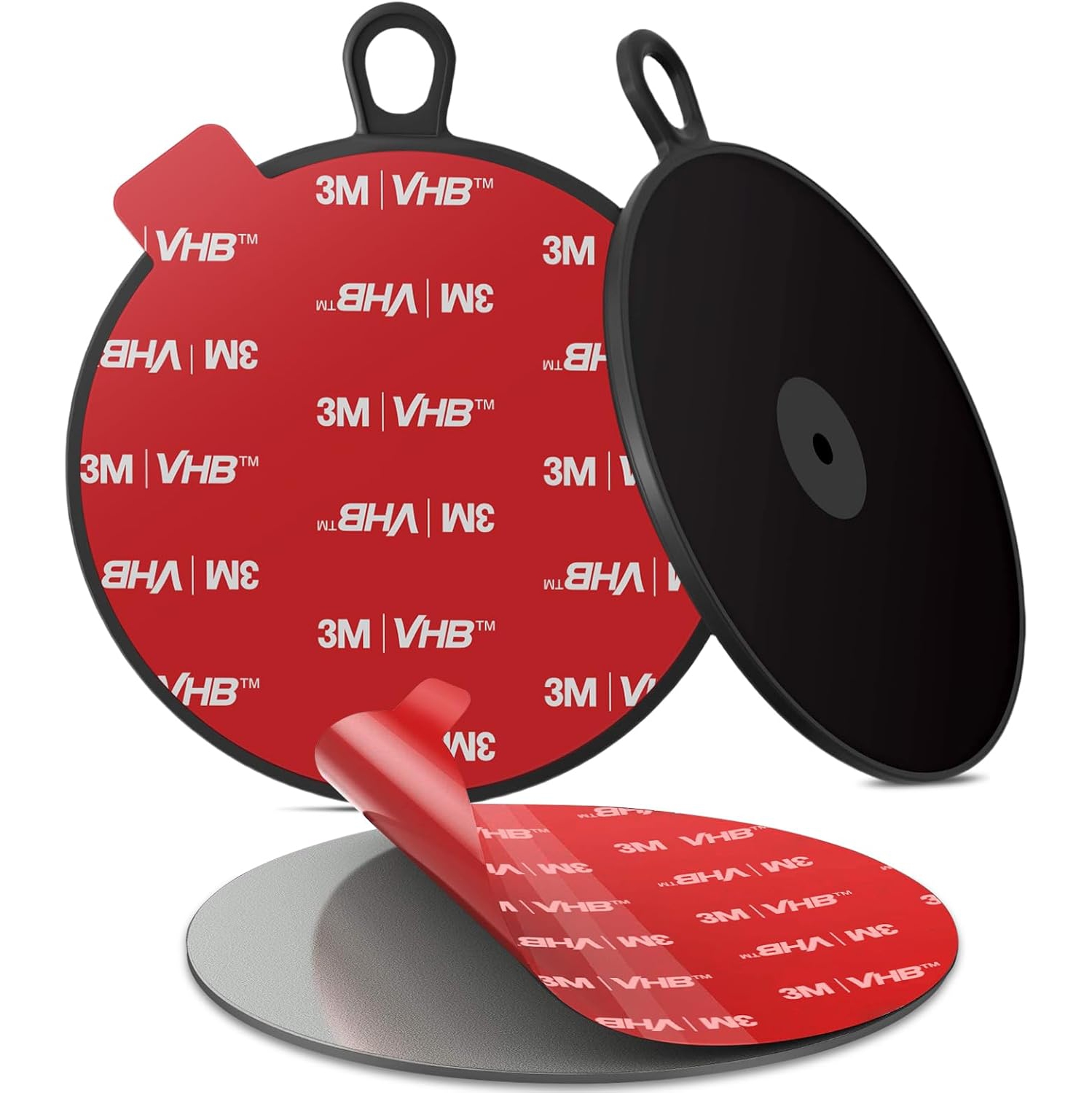 Dashboard Pad Mounting Disk for Suction Cup, Large Plastic 3M Extra Strong Adhesive Disc for Dash Windshield Holder, Camera GPS, Tablet, Car Phone