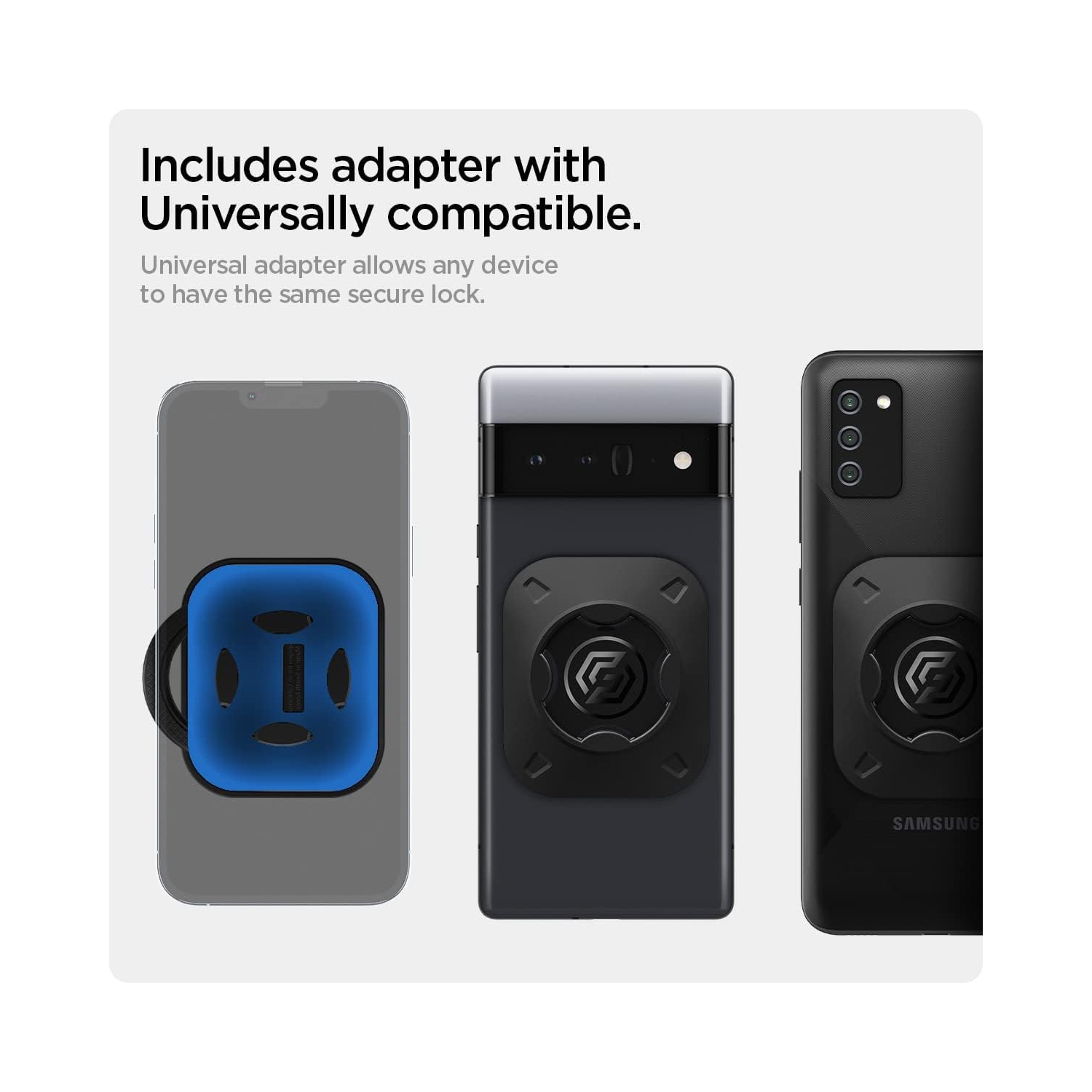 S Life Gearlock Stem Bike Mount with Aerodynamic Design and Simple, Secure Mount Solution with one-Handed use for The Best Cycling Performance and