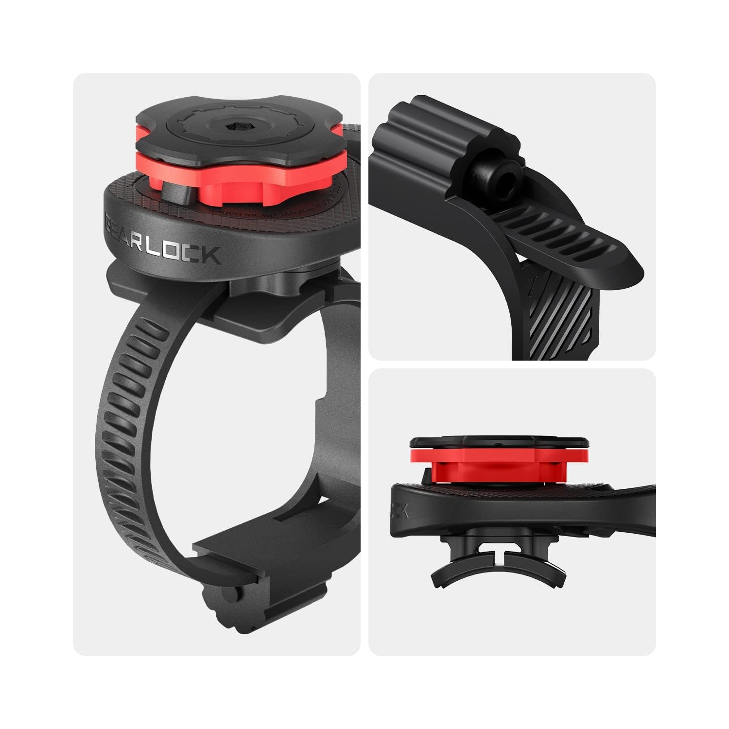 S Life Gearlock Stem Bike Mount with Aerodynamic Design and Simple, Secure Mount Solution with one-Handed use for The Best Cycling Performance and