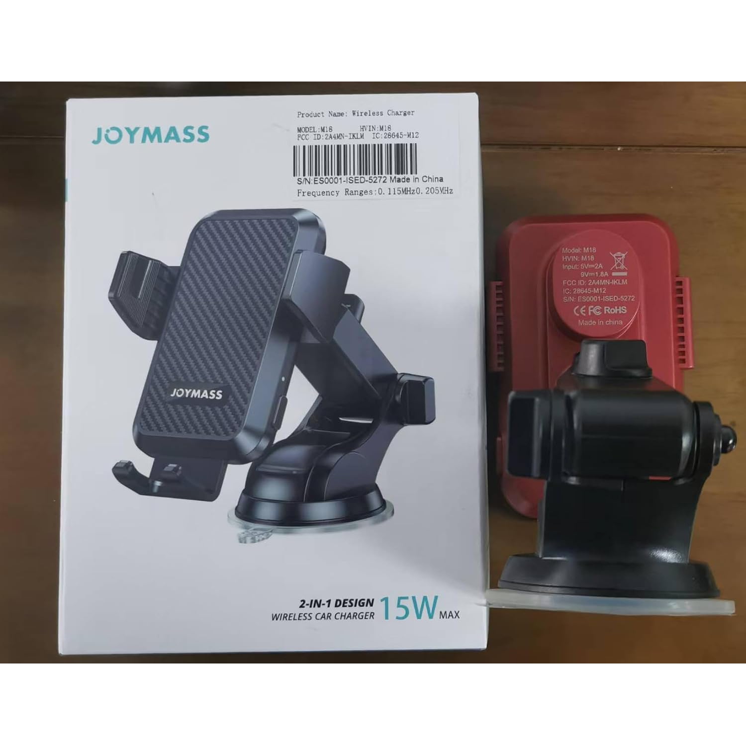 Wireless Car Charger, Phone Holders, 15W Auto Clamping Phone Mount Car Accessories for iPhone 16 15 14 13 12 Mini Pro Max 11, Samsung Galaxy S24