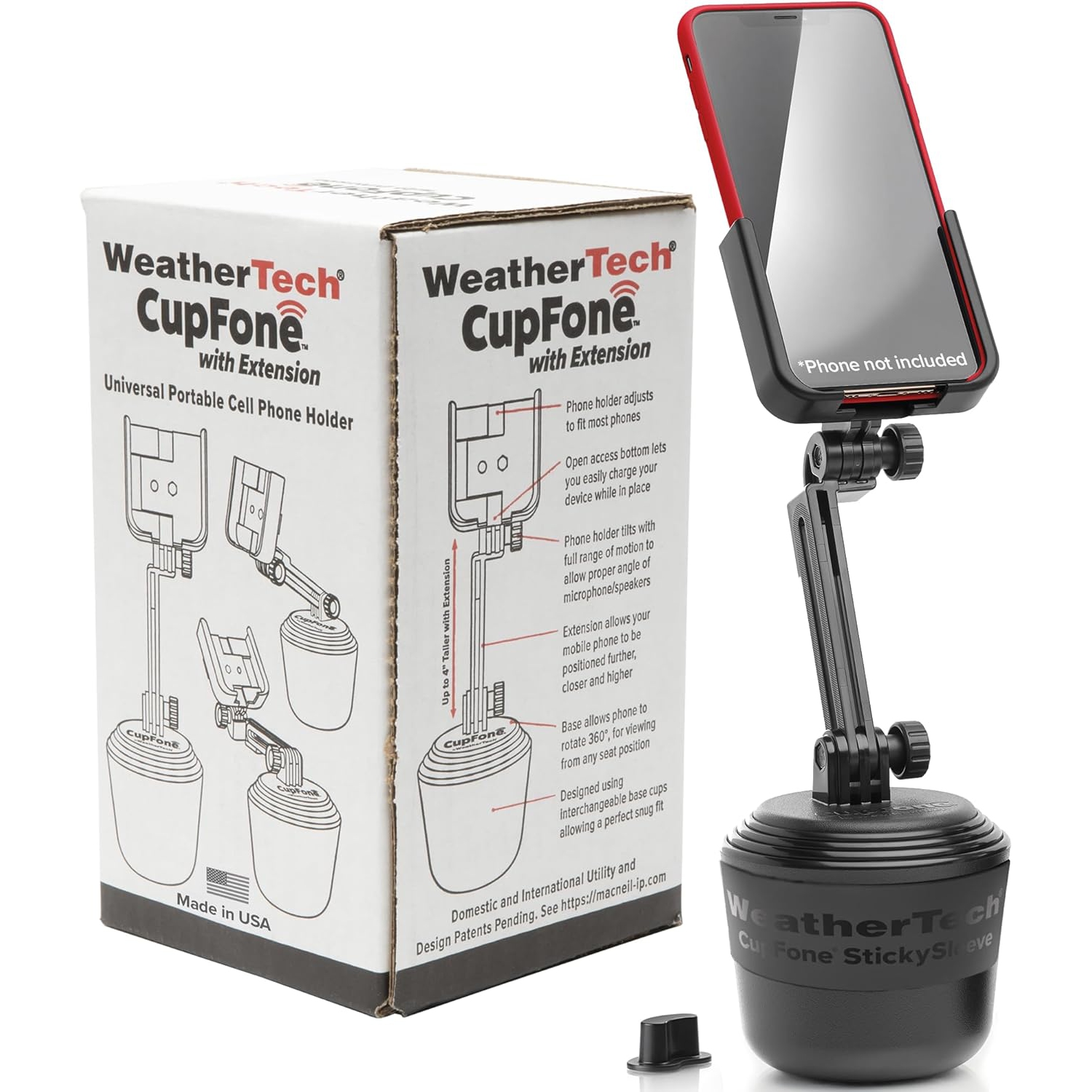 W CupFone with Extension 8ACF1-81CF15