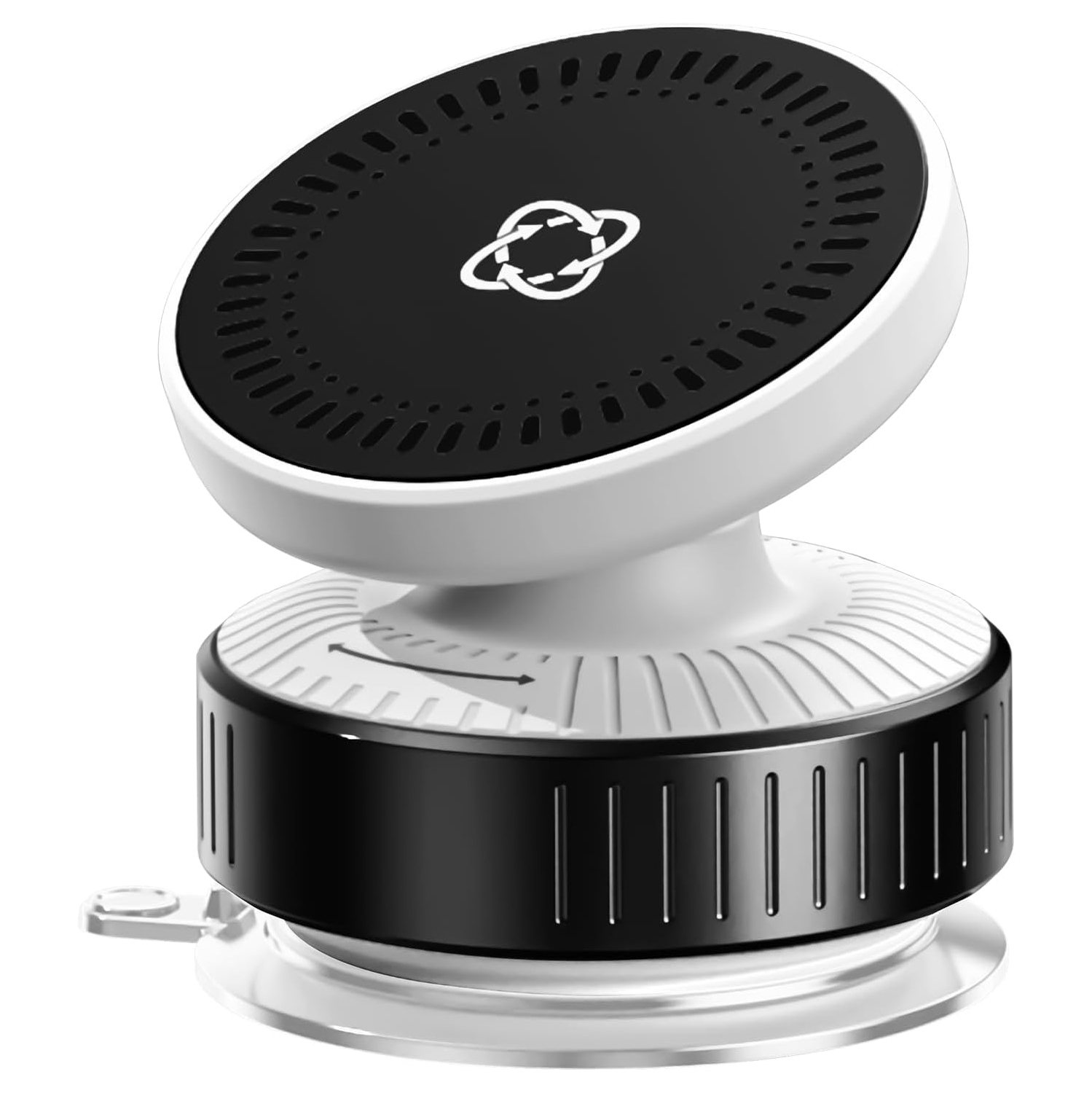 C 360° Adjustable Vacuum Magnetic Car Phone Holder for Magsafe, Auto Suction Cup Phone Mount for Windshield/Screen, Cell Phone Holders for Your Car