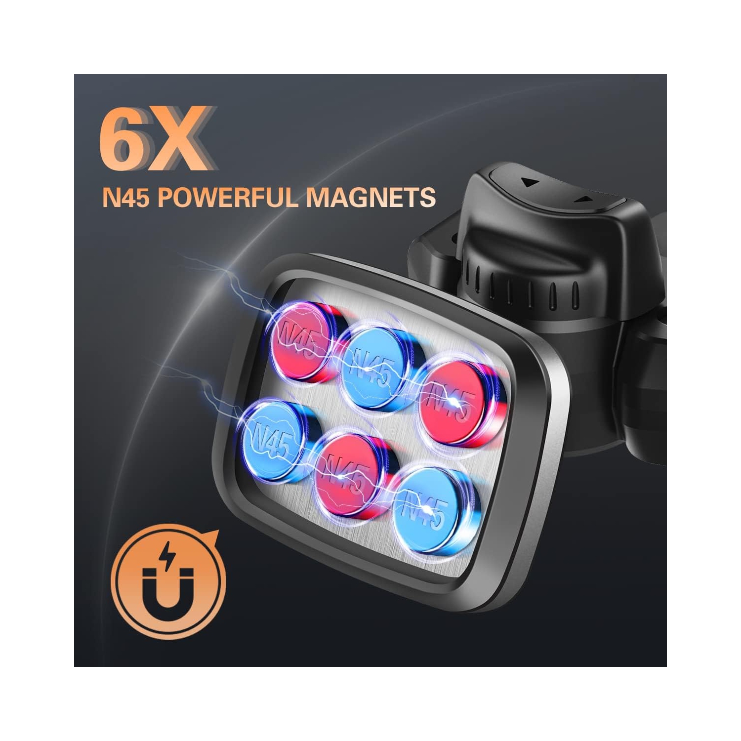 v CD Slot Magnetic Car Mount - Universal 360° Magnetic Holder for Smartphones, Mini Tablets, GPS - Compatible with iPhone 15/14/13/12/11 Pro Max,