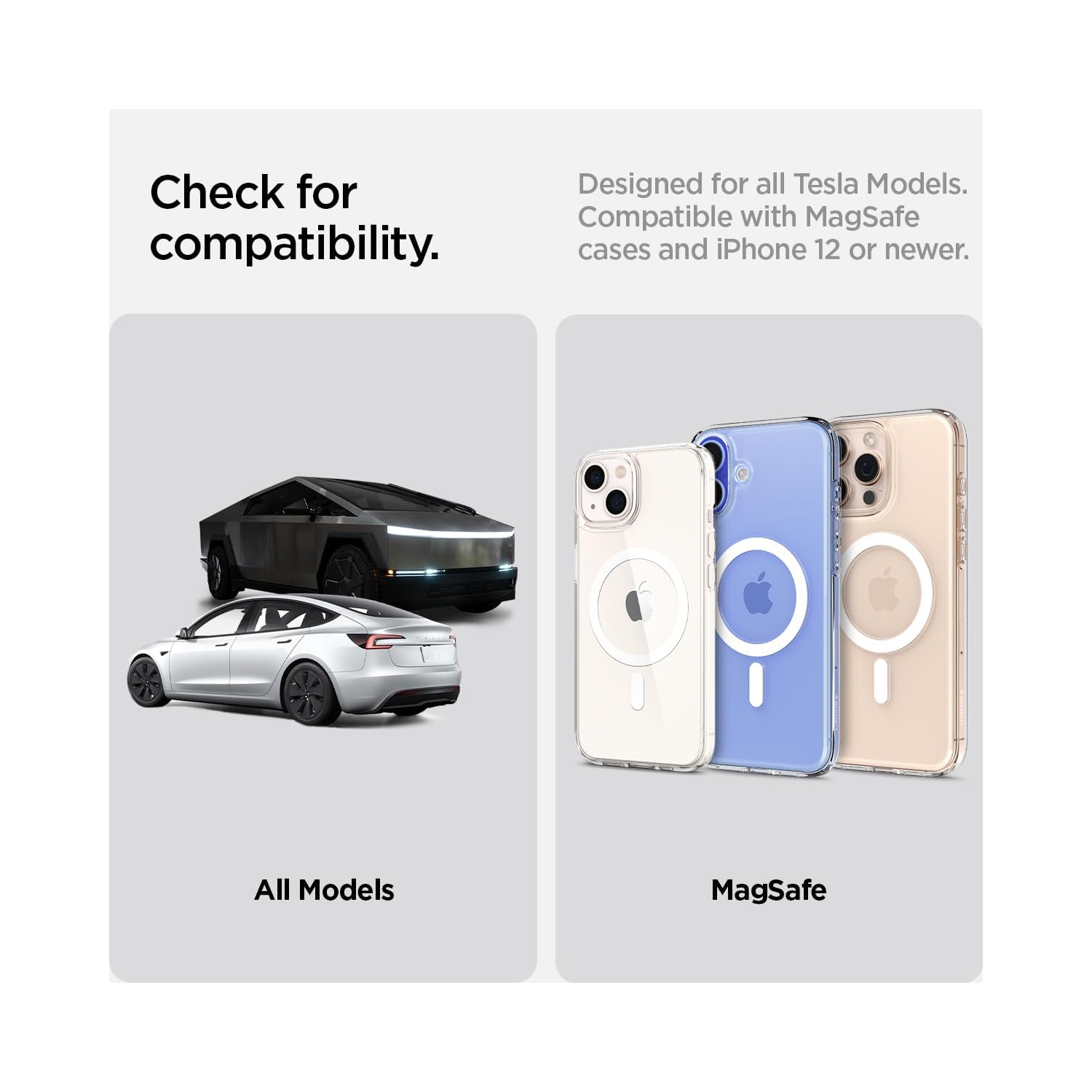 S TapLock Adhesive-Free Magsafe Car Mount Designed for New Tesla Model Y 2025 Refresh (Screen Mount) and Tesla Model 3/Y/S/X/Cybertruck Compatible